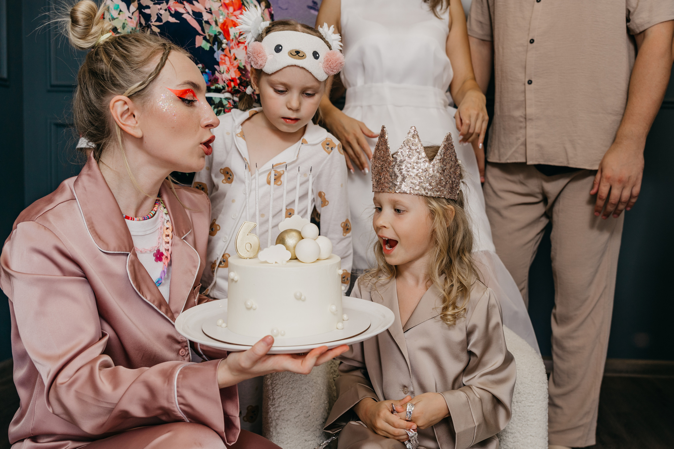 Пижамная вечеринка, Веронике 6 лет. Фотограф Никита Комаров