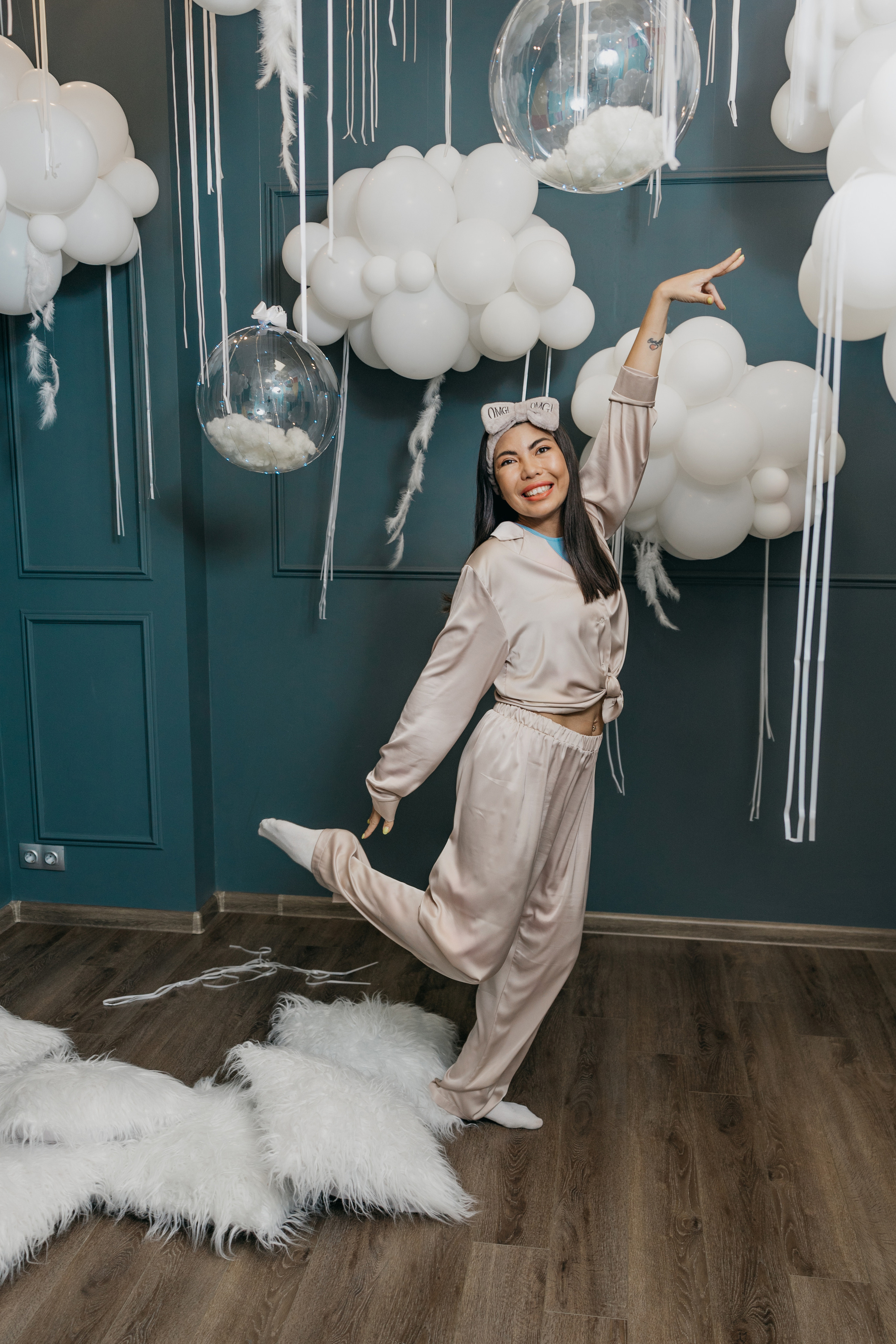 Пижамная вечеринка, Веронике 6 лет. Фотограф Никита Комаров