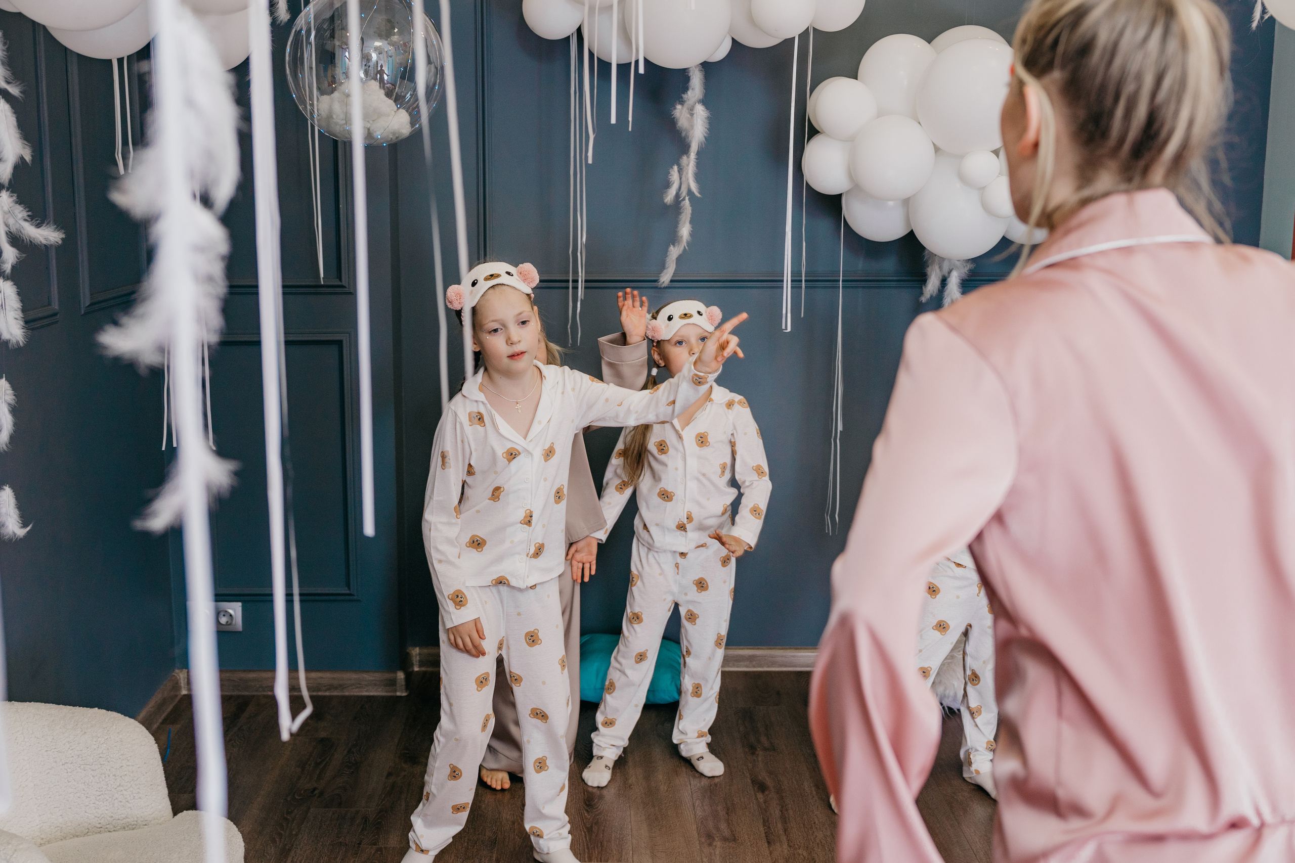 Пижамная вечеринка, Веронике 6 лет. Фотограф Никита Комаров