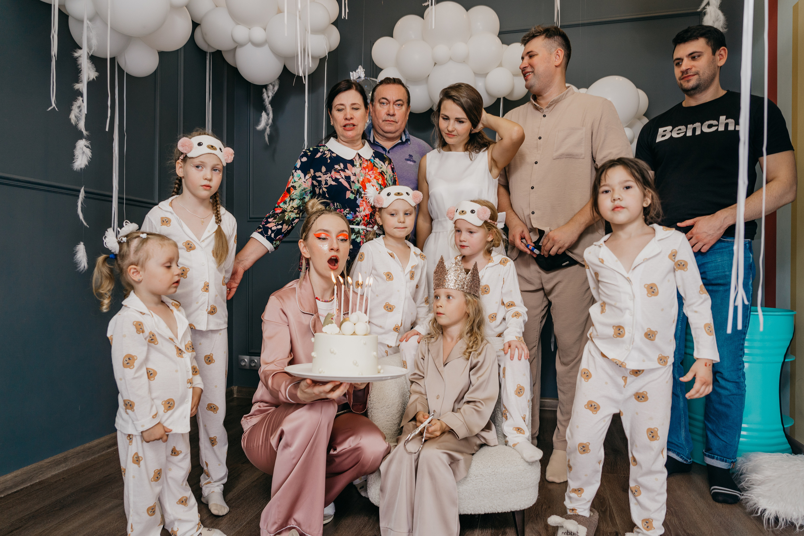 Пижамная вечеринка, Веронике 6 лет. Фотограф Никита Комаров