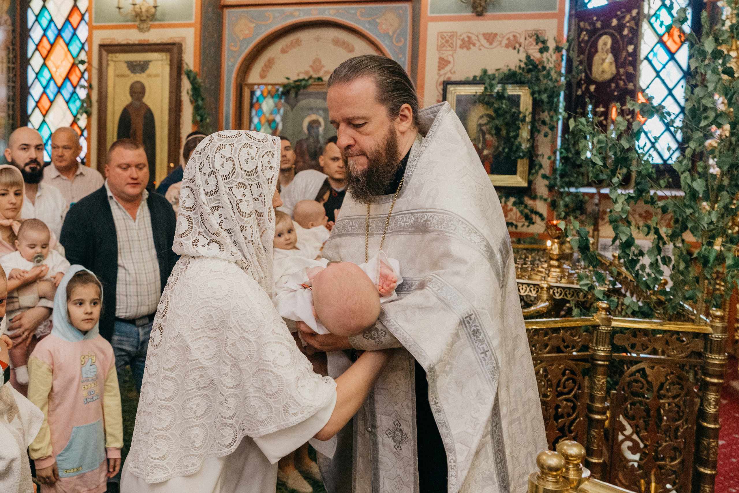 Крещение Ярослава. Фотограф Никита Комаров