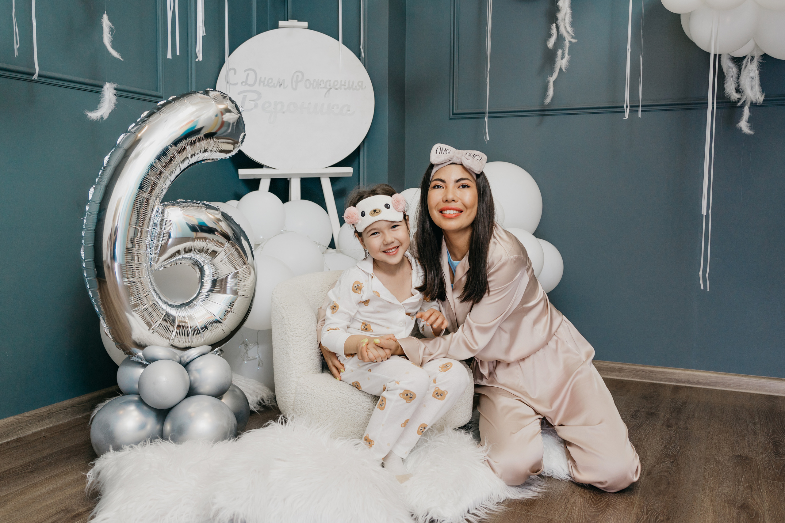 Пижамная вечеринка, Веронике 6 лет. Фотограф Никита Комаров