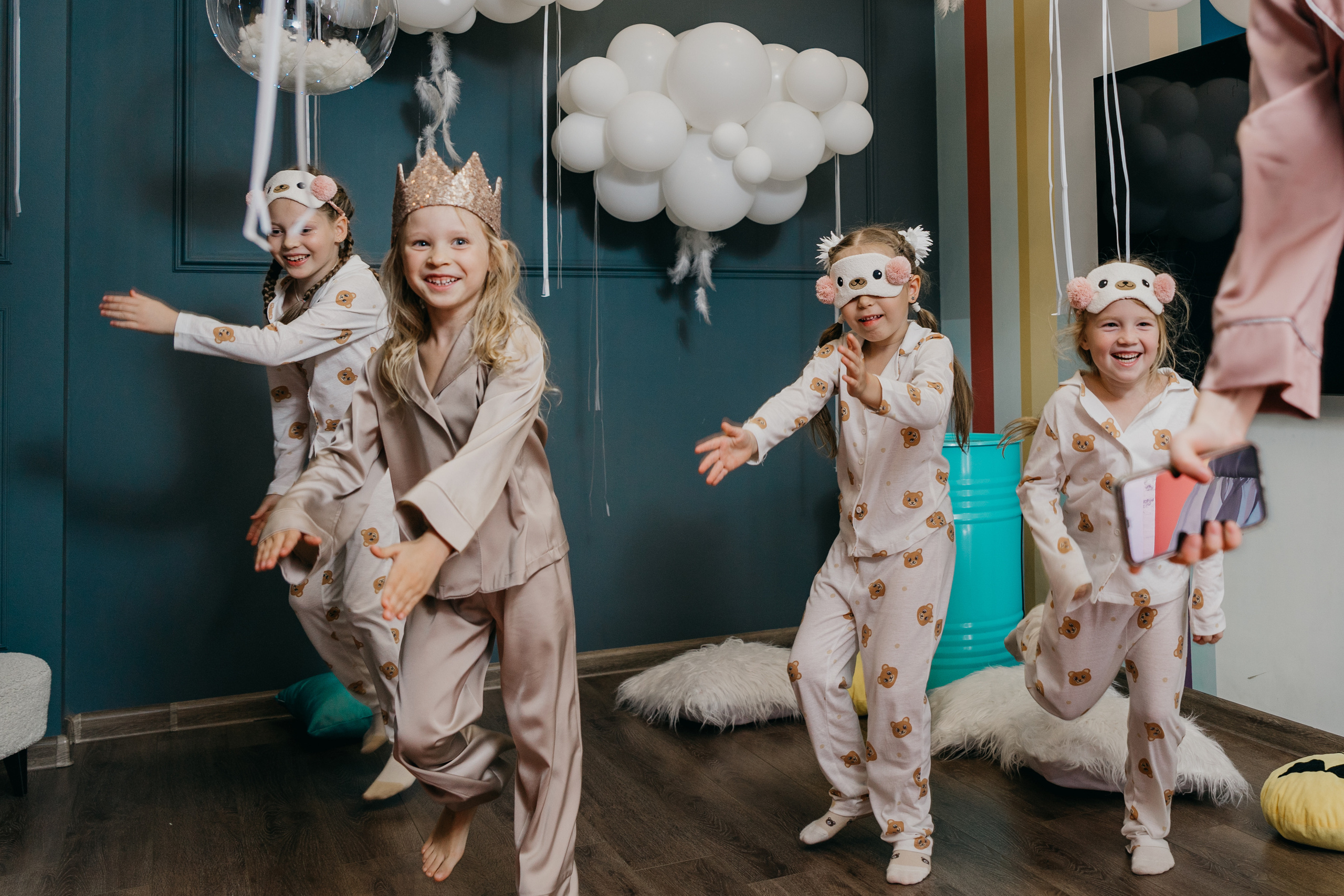 Пижамная вечеринка, Веронике 6 лет. Фотограф Никита Комаров