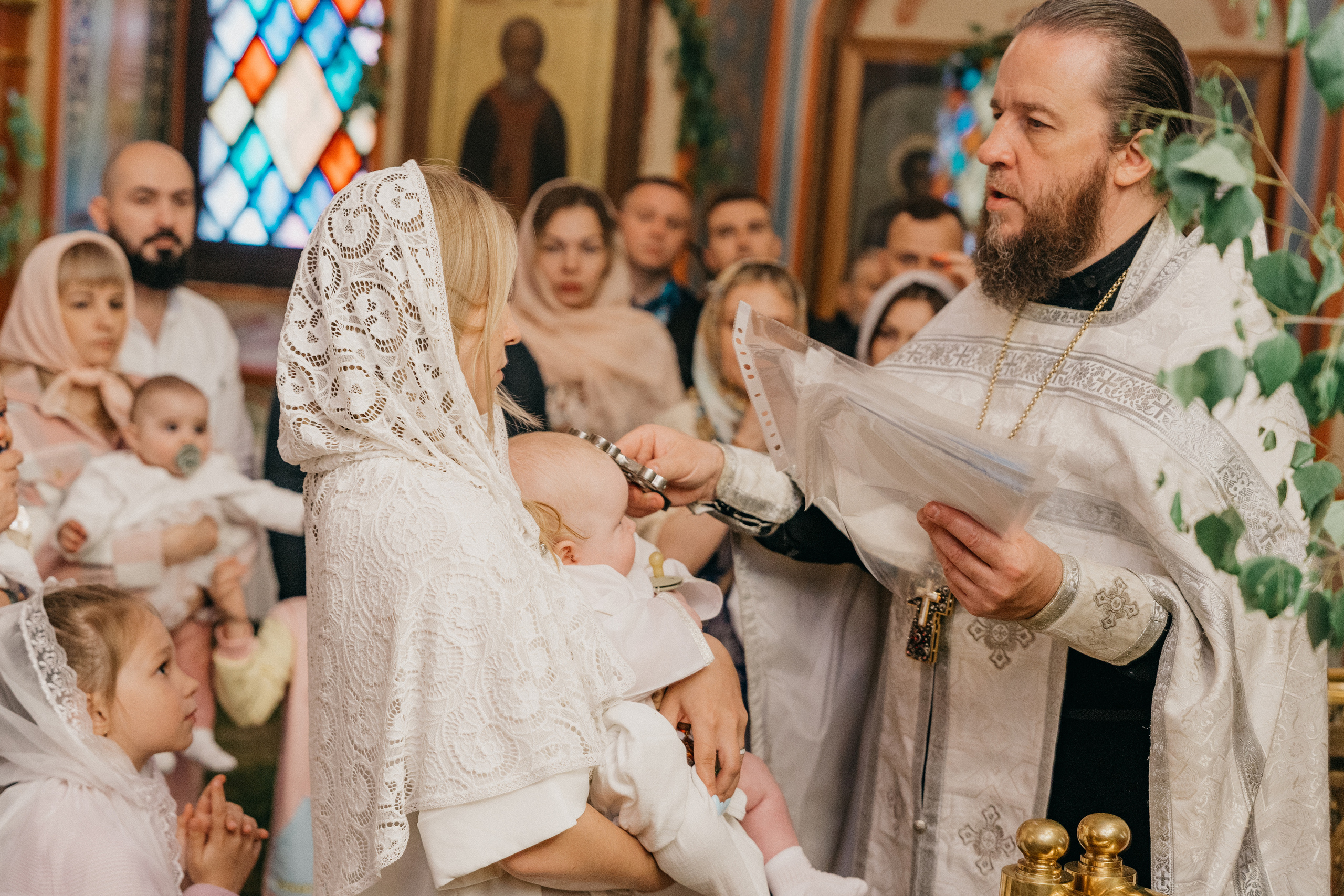 Крещение Ярослава. Фотограф Никита Комаров