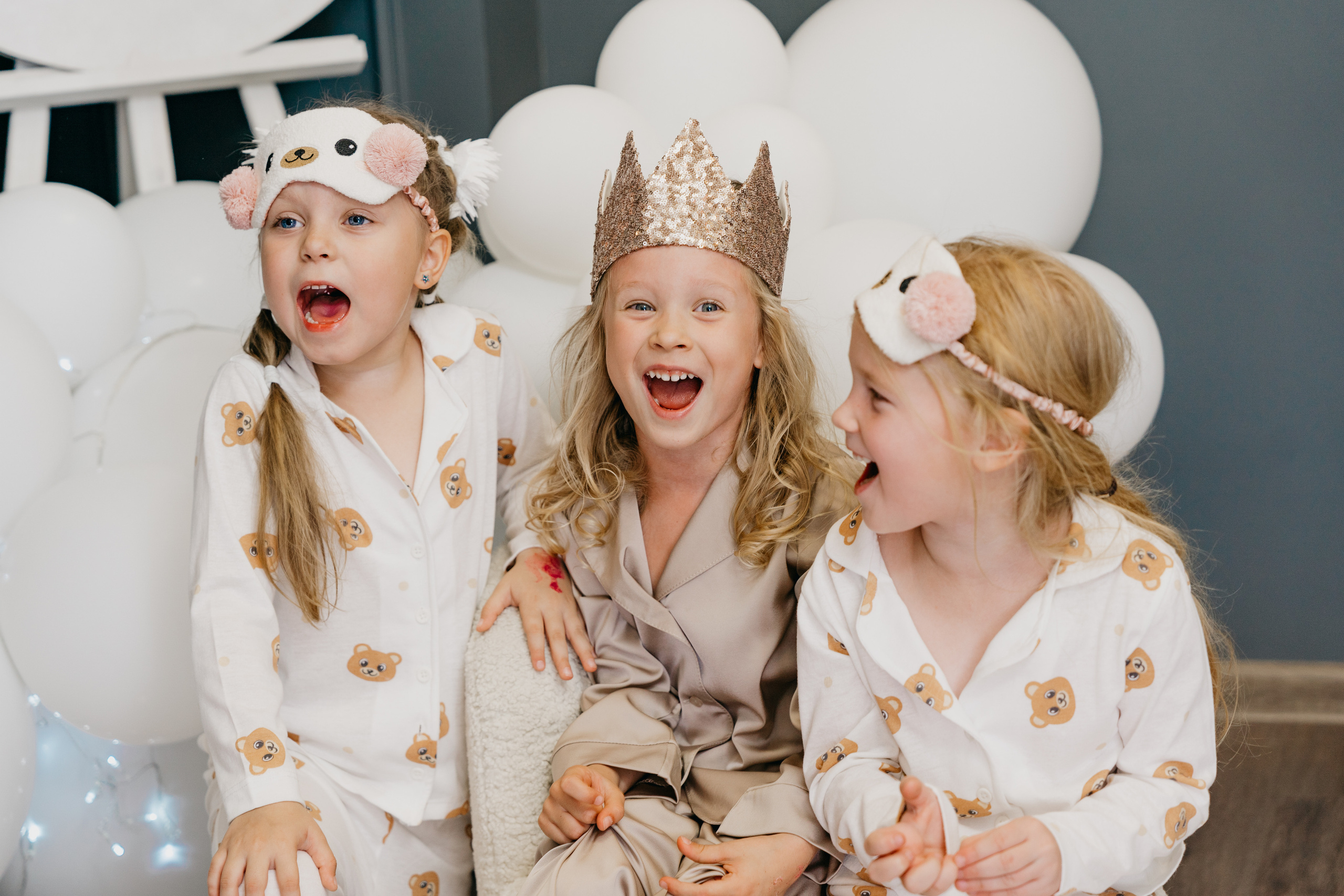 Пижамная вечеринка, Веронике 6 лет. Фотограф Никита Комаров