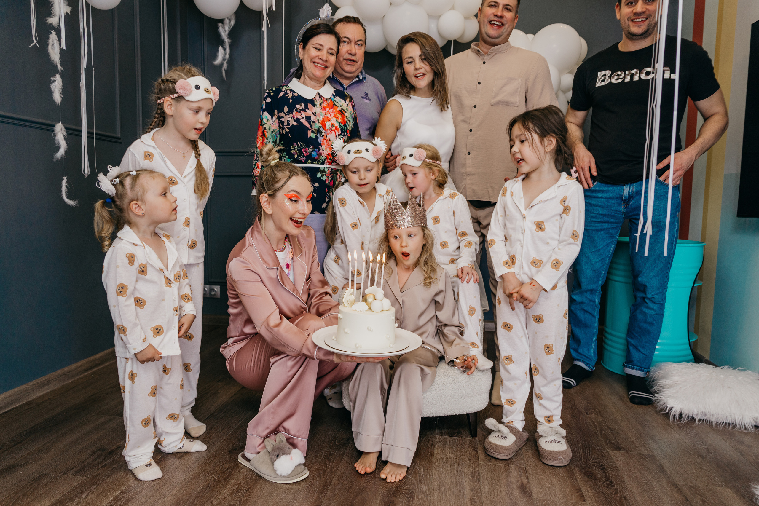 Пижамная вечеринка, Веронике 6 лет. Фотограф Никита Комаров