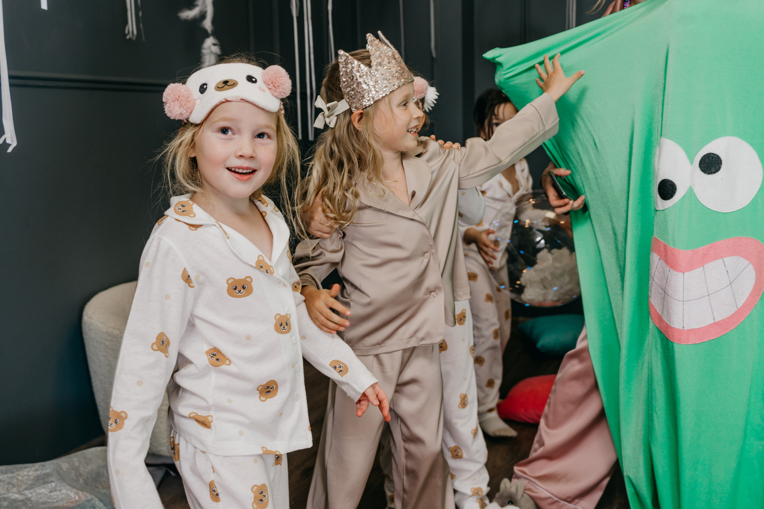 Пижамная вечеринка, Веронике 6 лет. Фотограф Никита Комаров