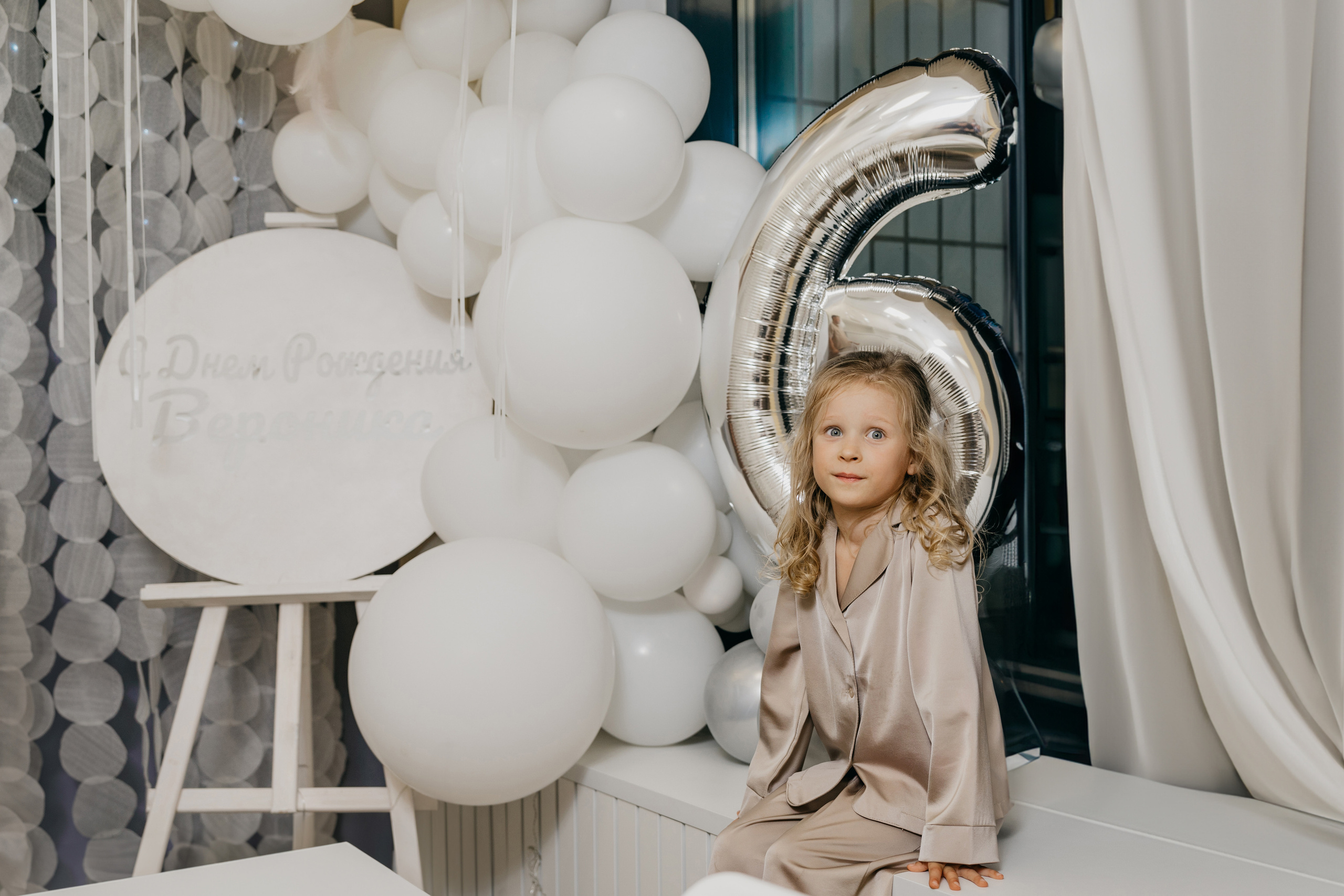 Пижамная вечеринка, Веронике 6 лет. Фотограф Никита Комаров