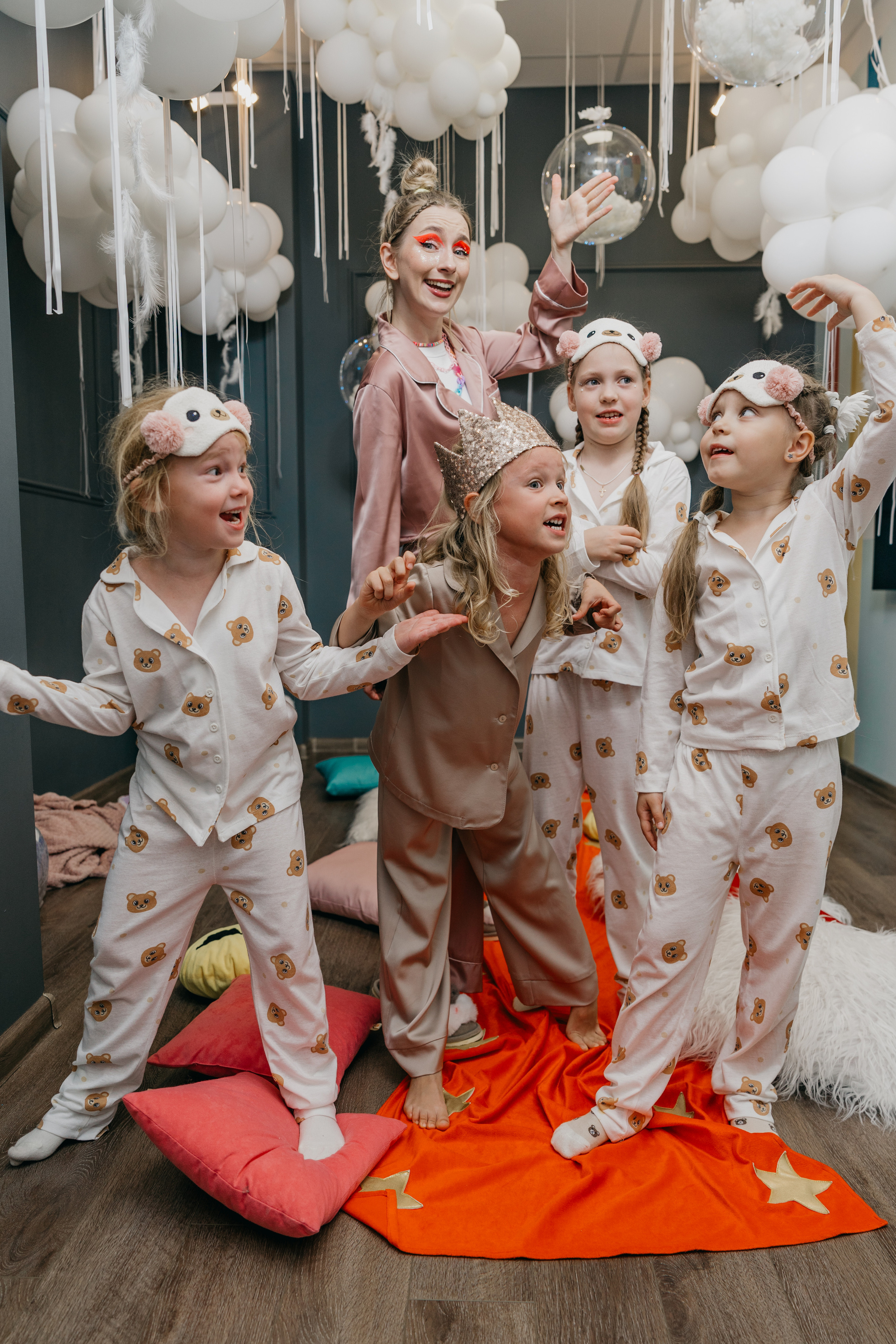 Пижамная вечеринка, Веронике 6 лет. Фотограф Никита Комаров