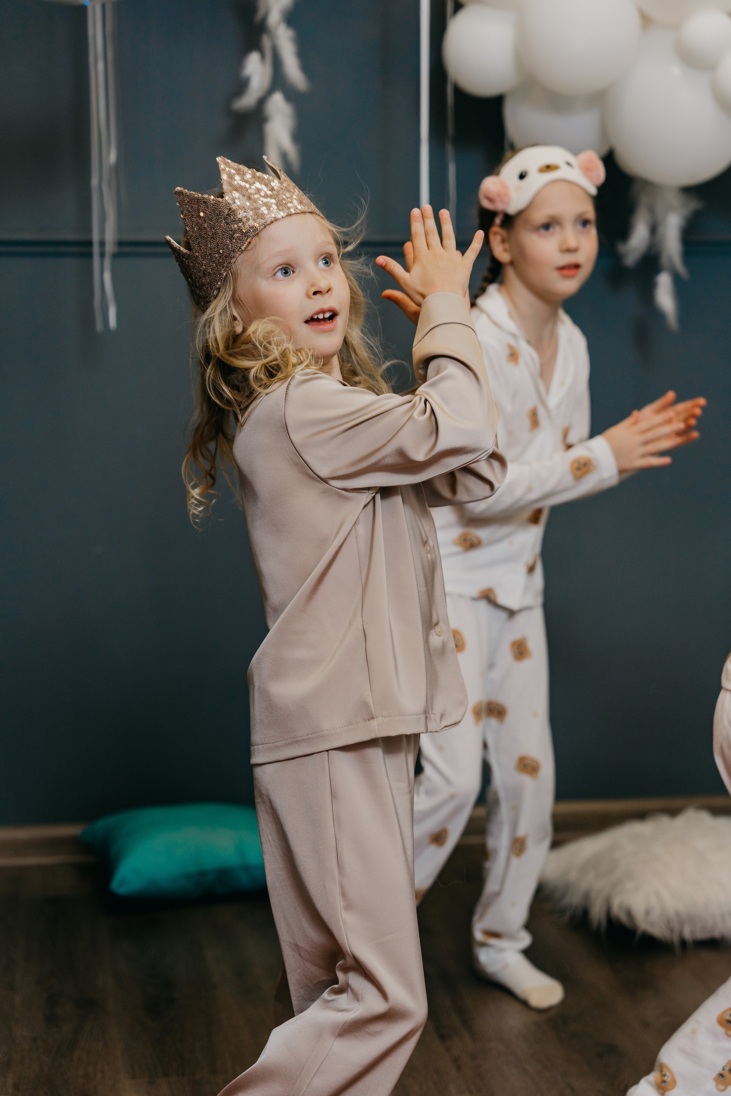 Пижамная вечеринка, Веронике 6 лет. Фотограф Никита Комаров