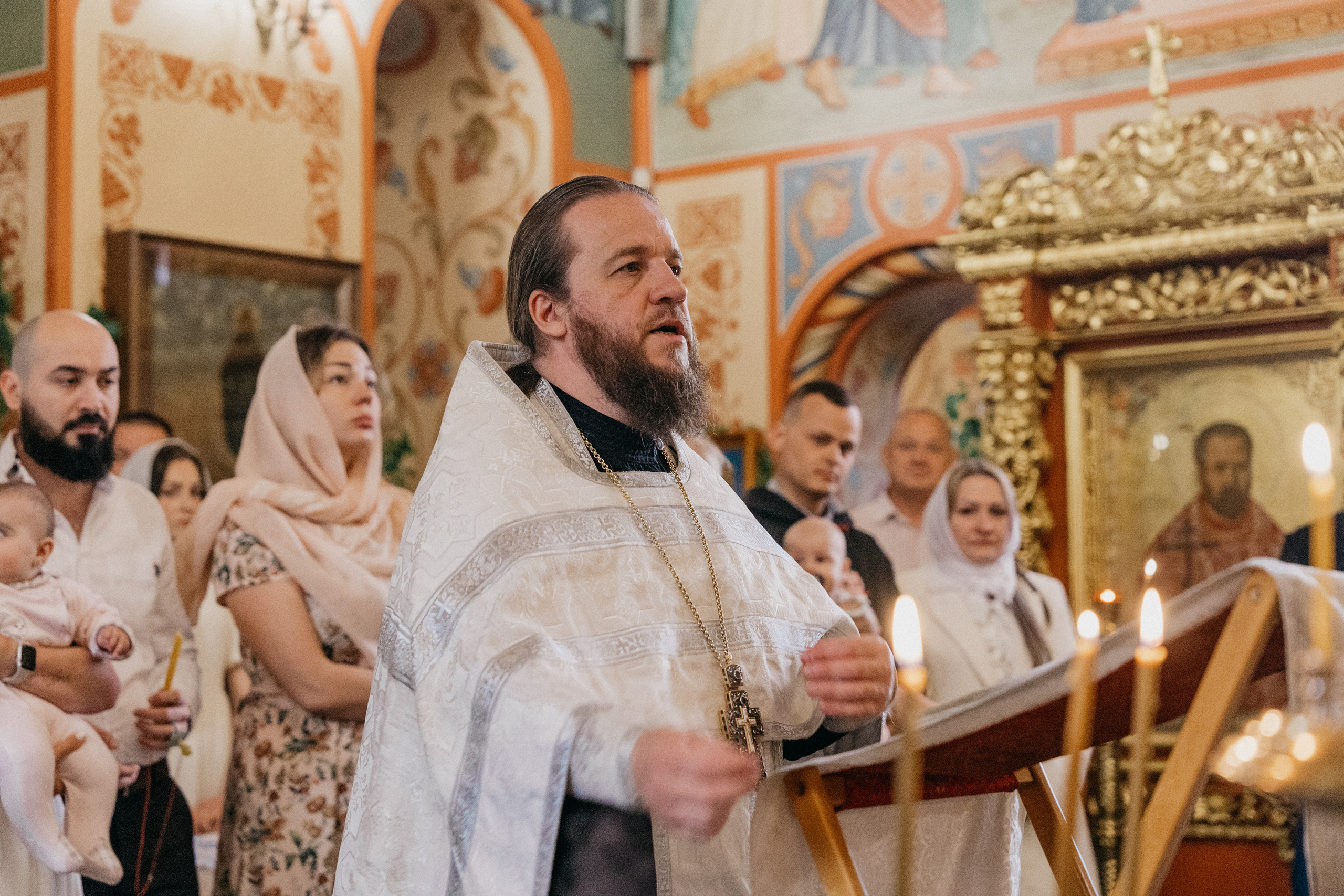Крещение Ярослава. Фотограф Никита Комаров