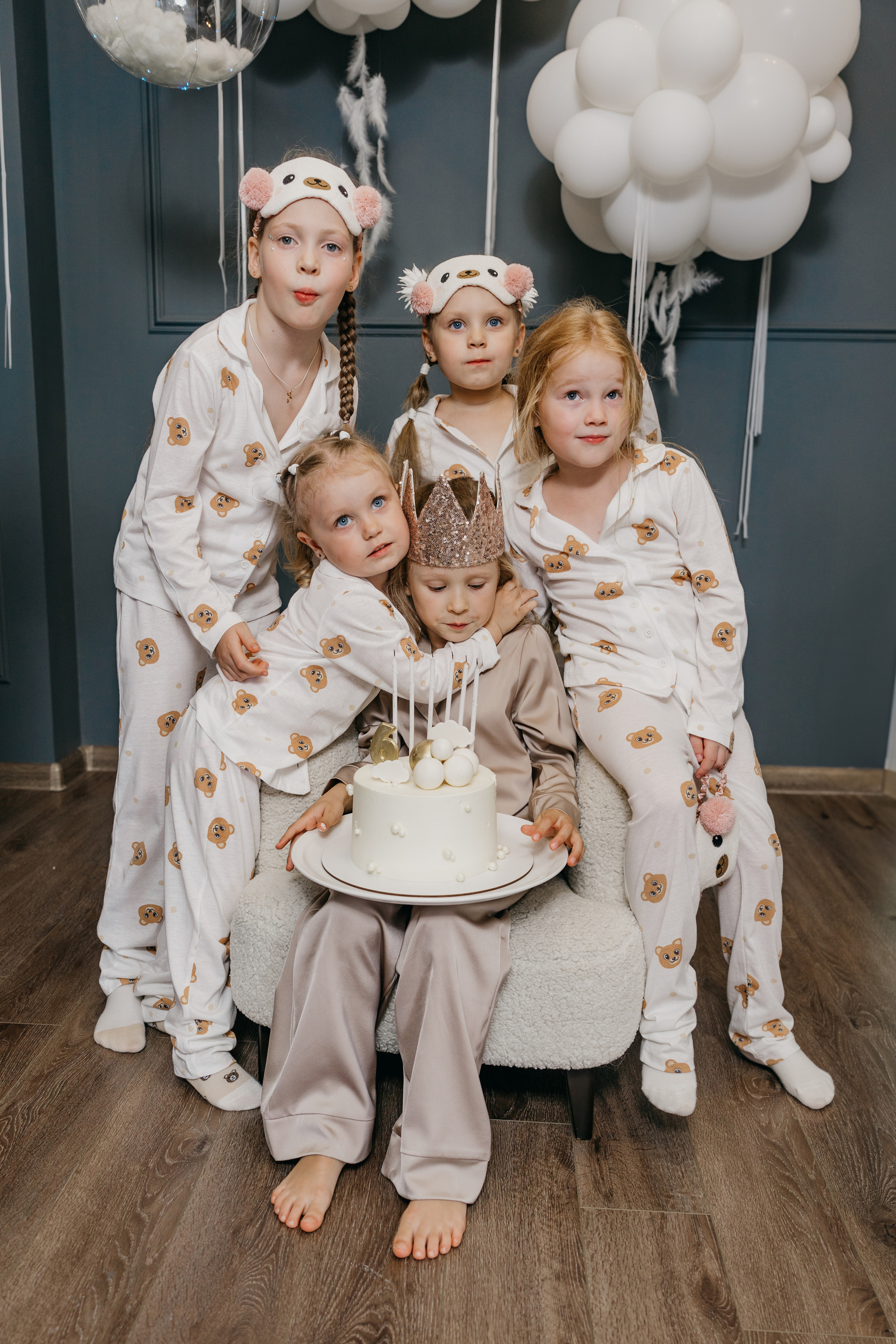 Пижамная вечеринка, Веронике 6 лет. Фотограф Никита Комаров