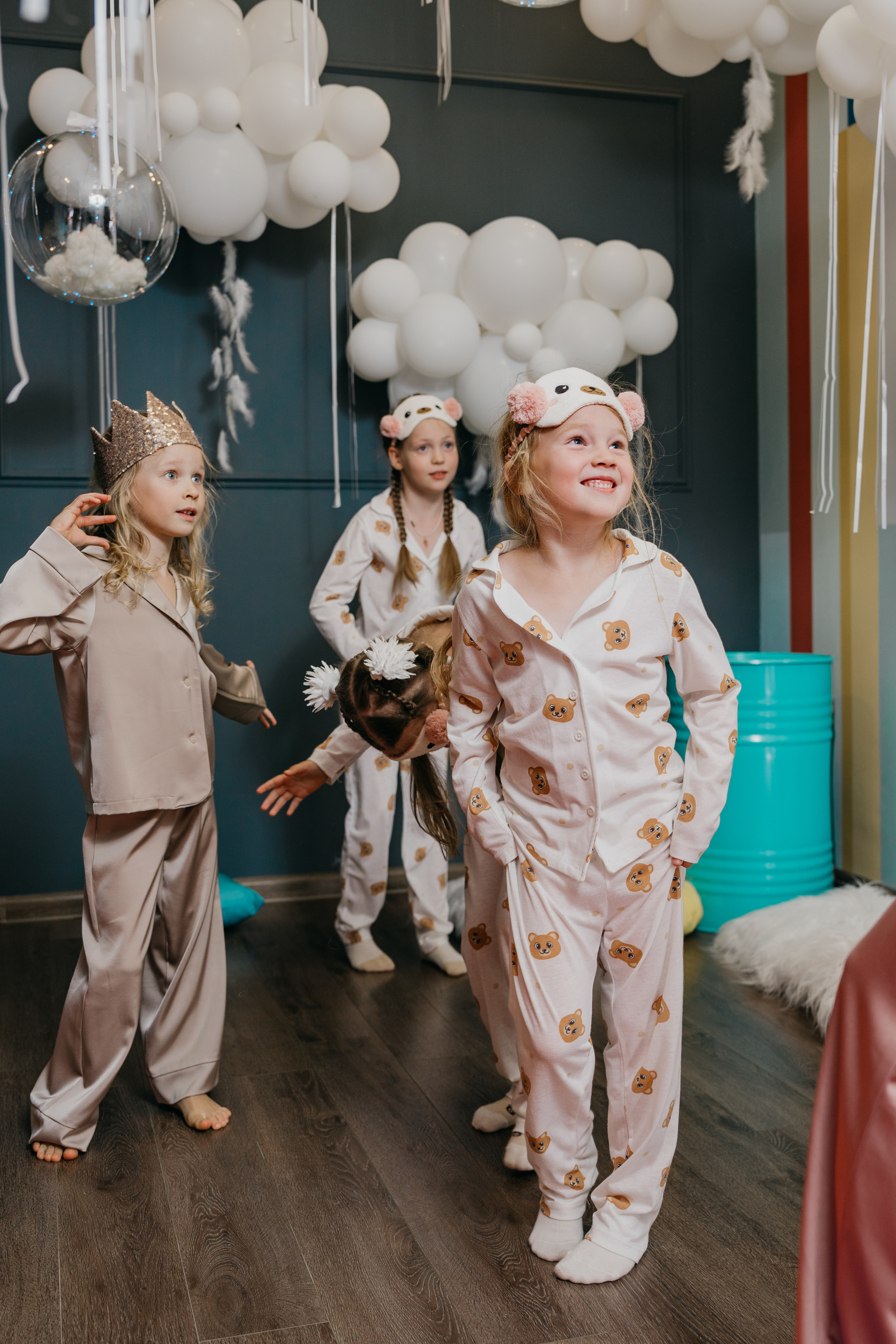 Пижамная вечеринка, Веронике 6 лет. Фотограф Никита Комаров