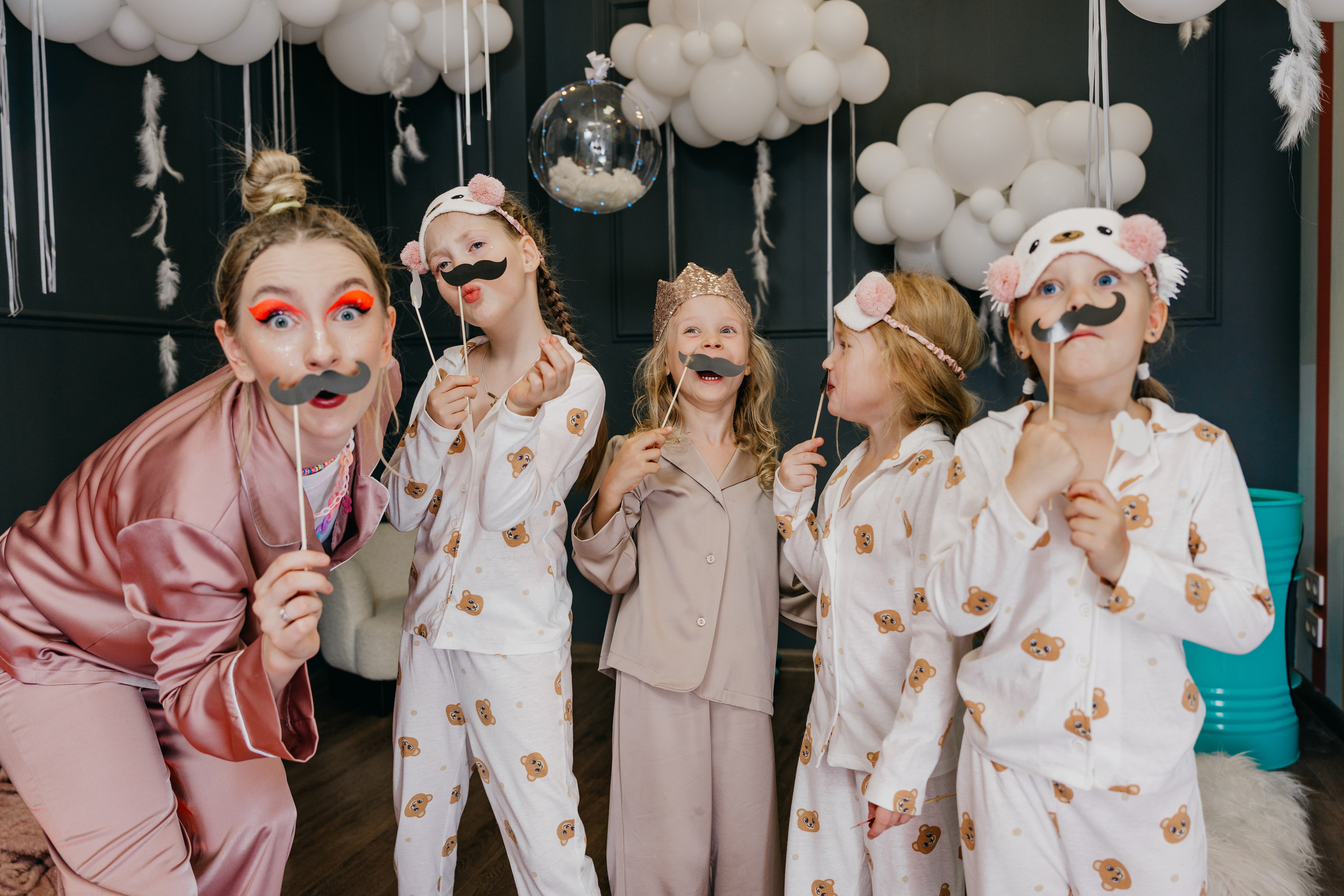 Пижамная вечеринка, Веронике 6 лет. Фотограф Никита Комаров