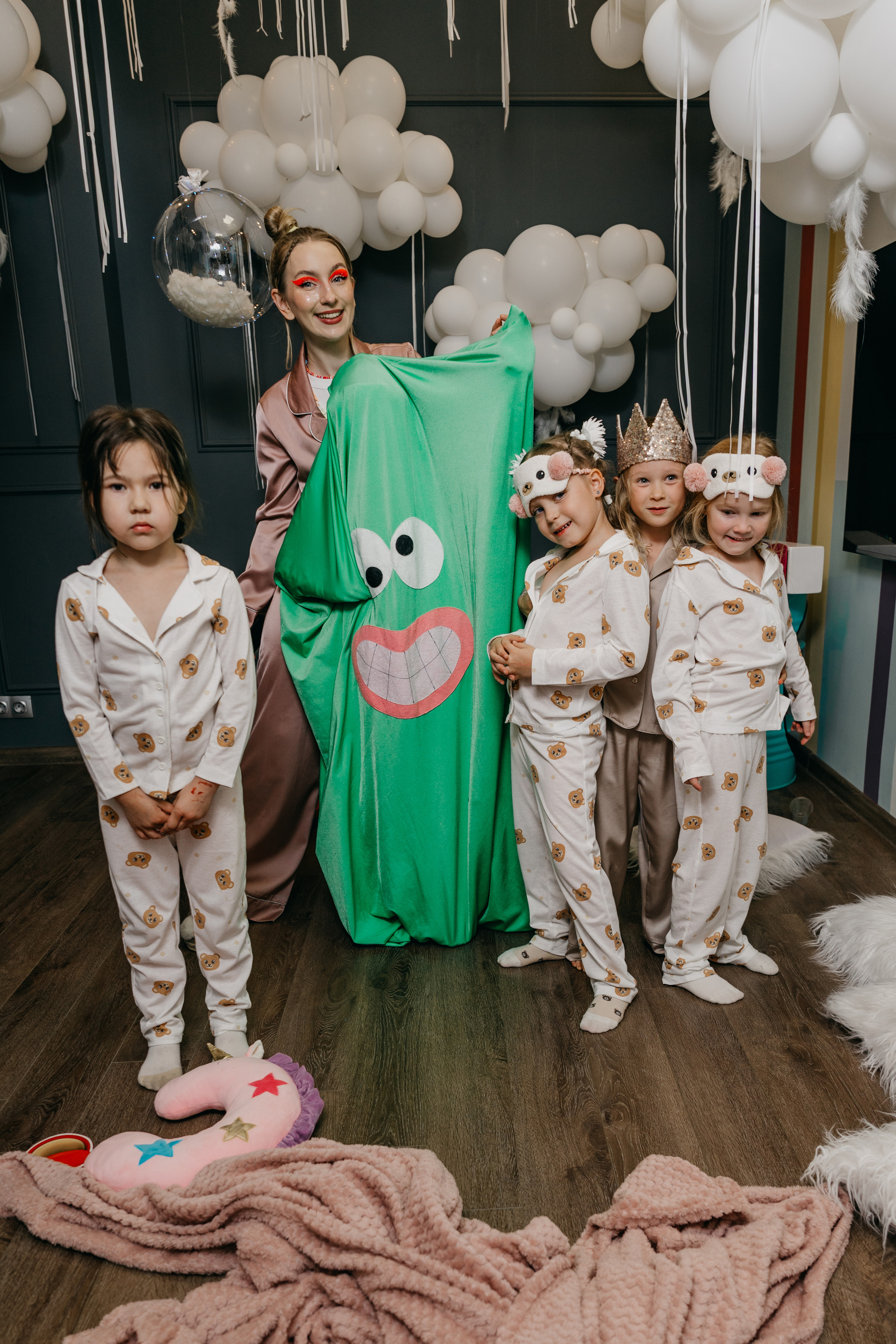 Пижамная вечеринка, Веронике 6 лет. Фотограф Никита Комаров