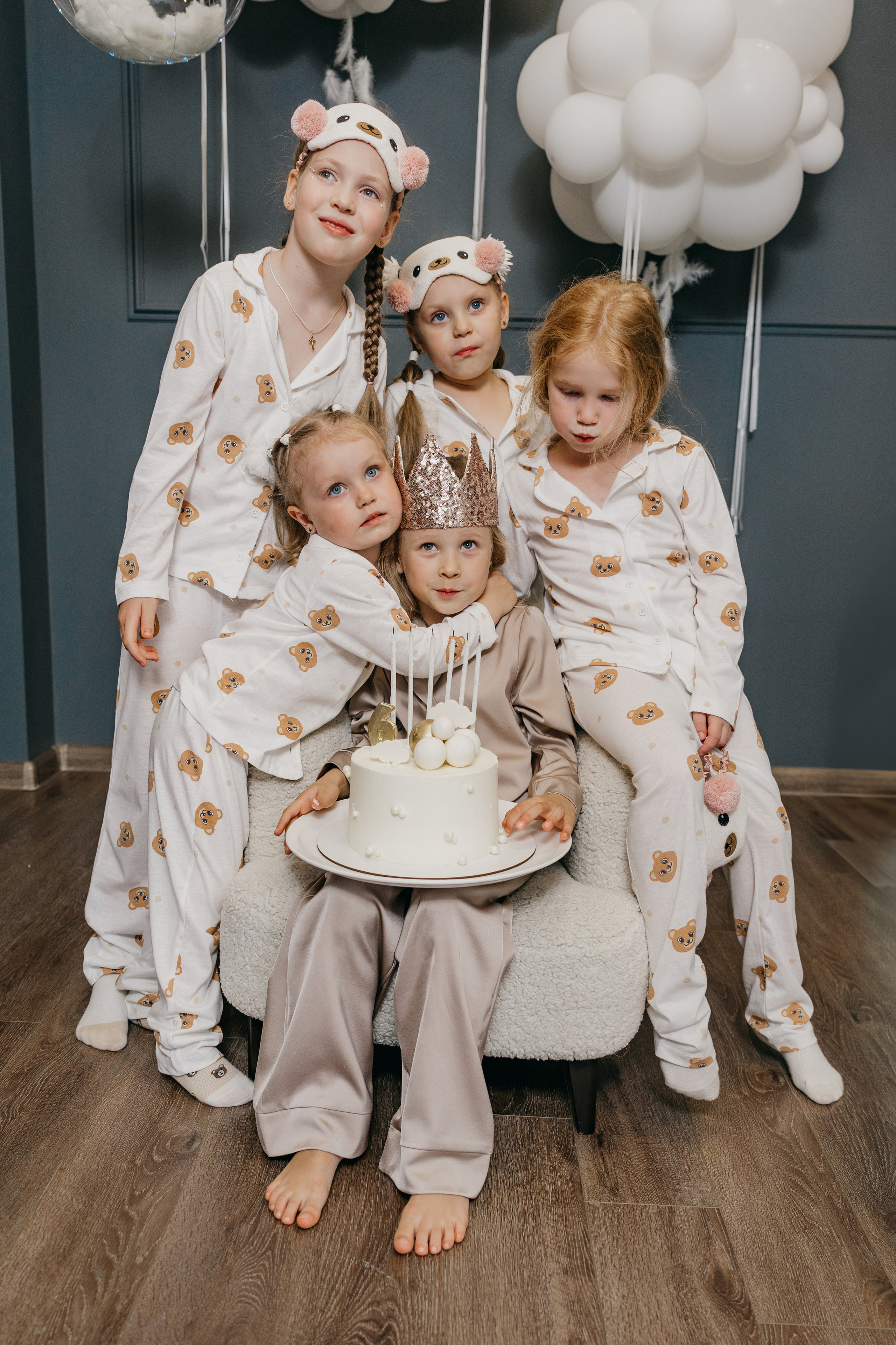 Пижамная вечеринка, Веронике 6 лет. Фотограф Никита Комаров