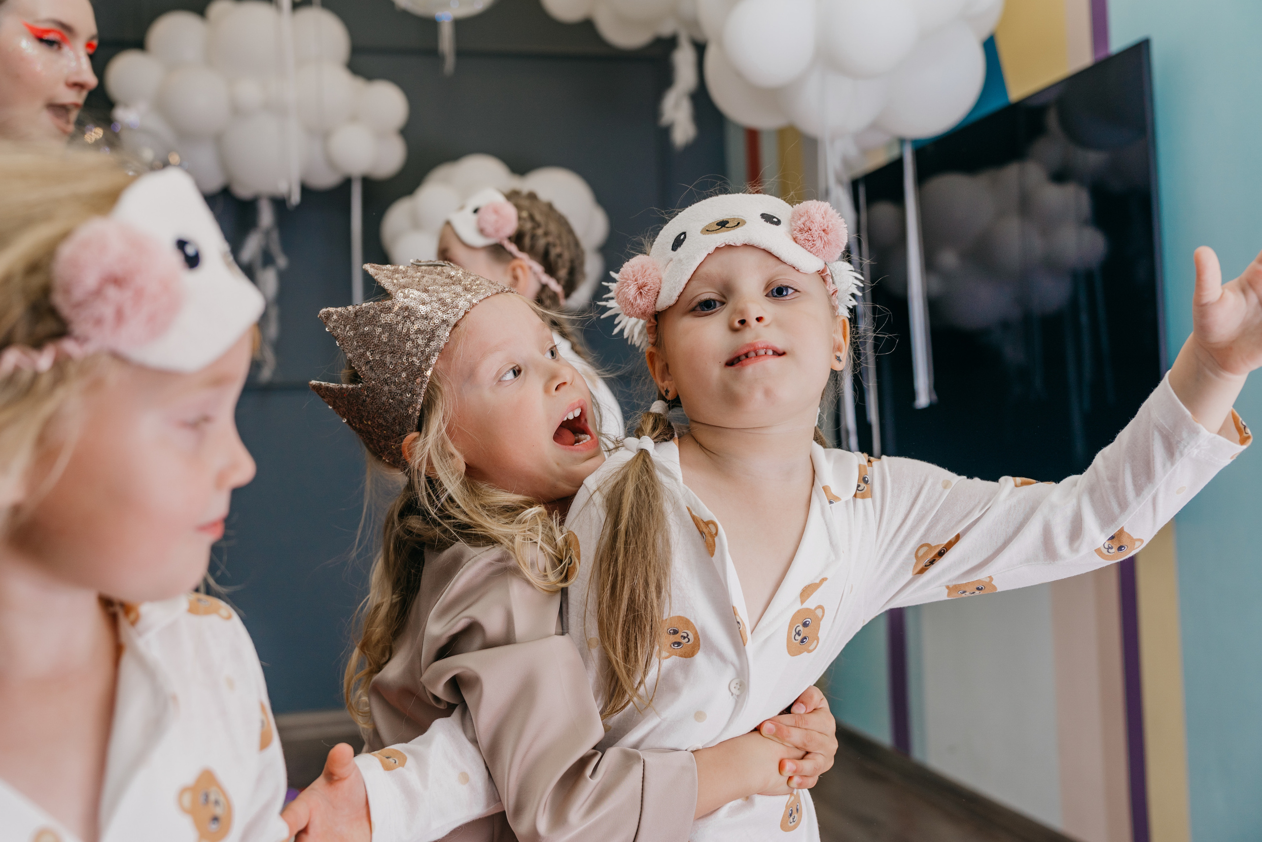 Пижамная вечеринка, Веронике 6 лет. Фотограф Никита Комаров