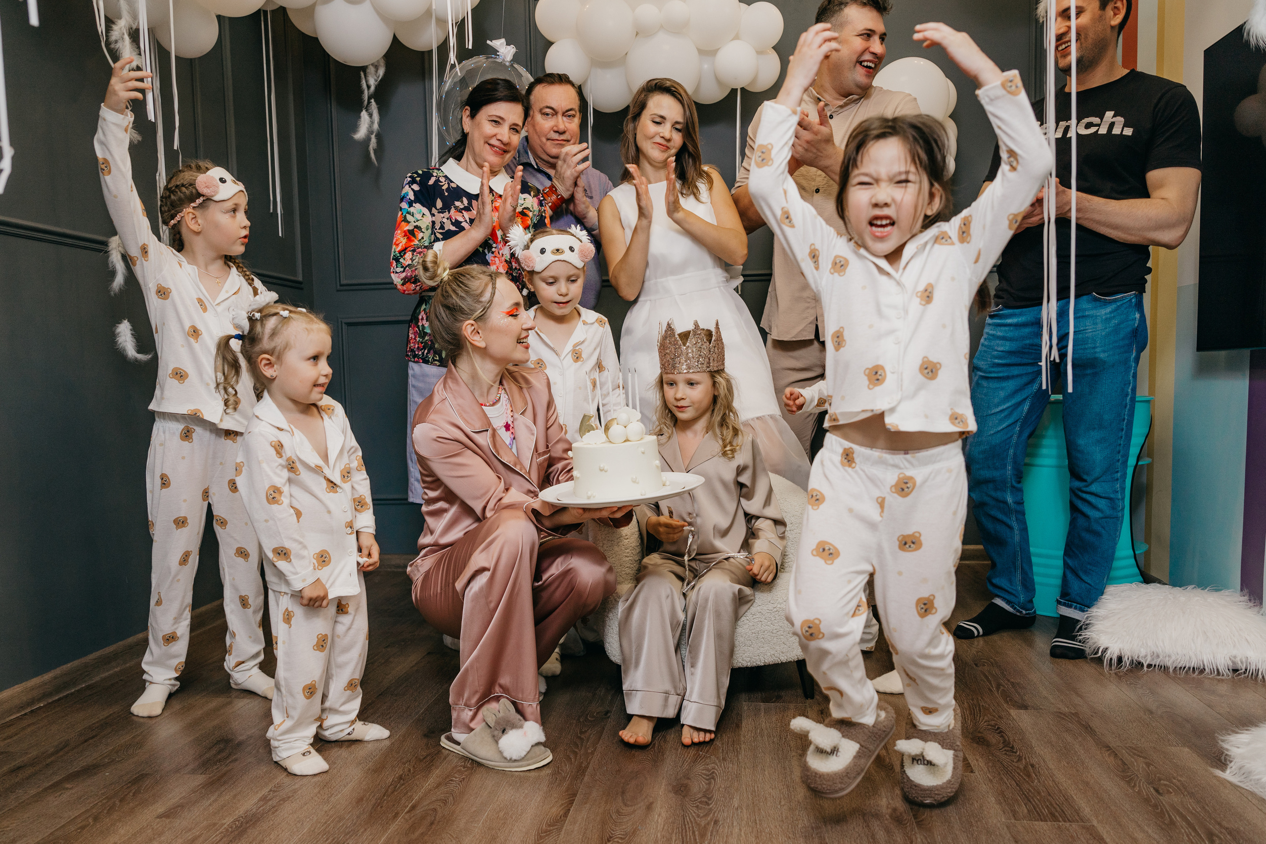 Пижамная вечеринка, Веронике 6 лет. Фотограф Никита Комаров