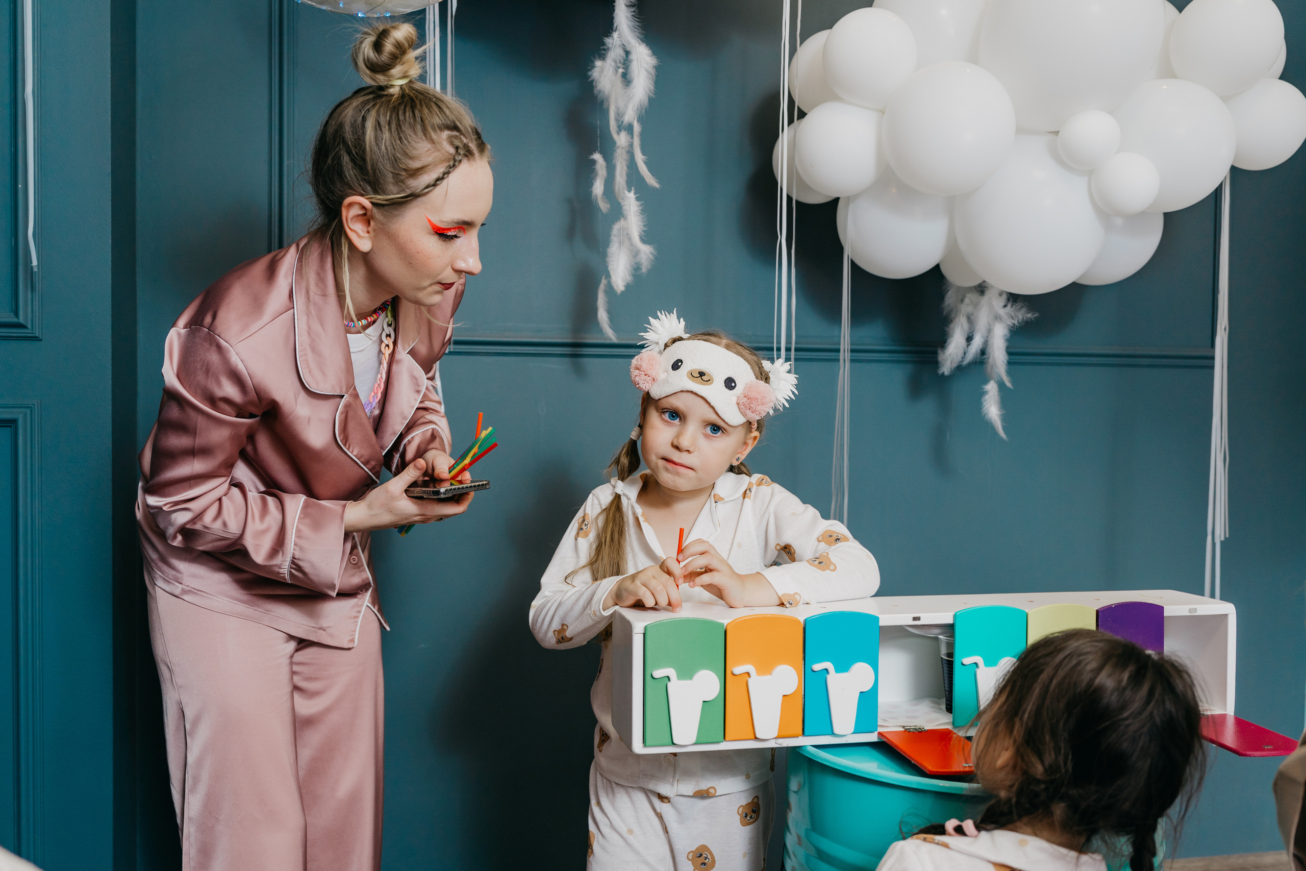 Пижамная вечеринка, Веронике 6 лет. Фотограф Никита Комаров