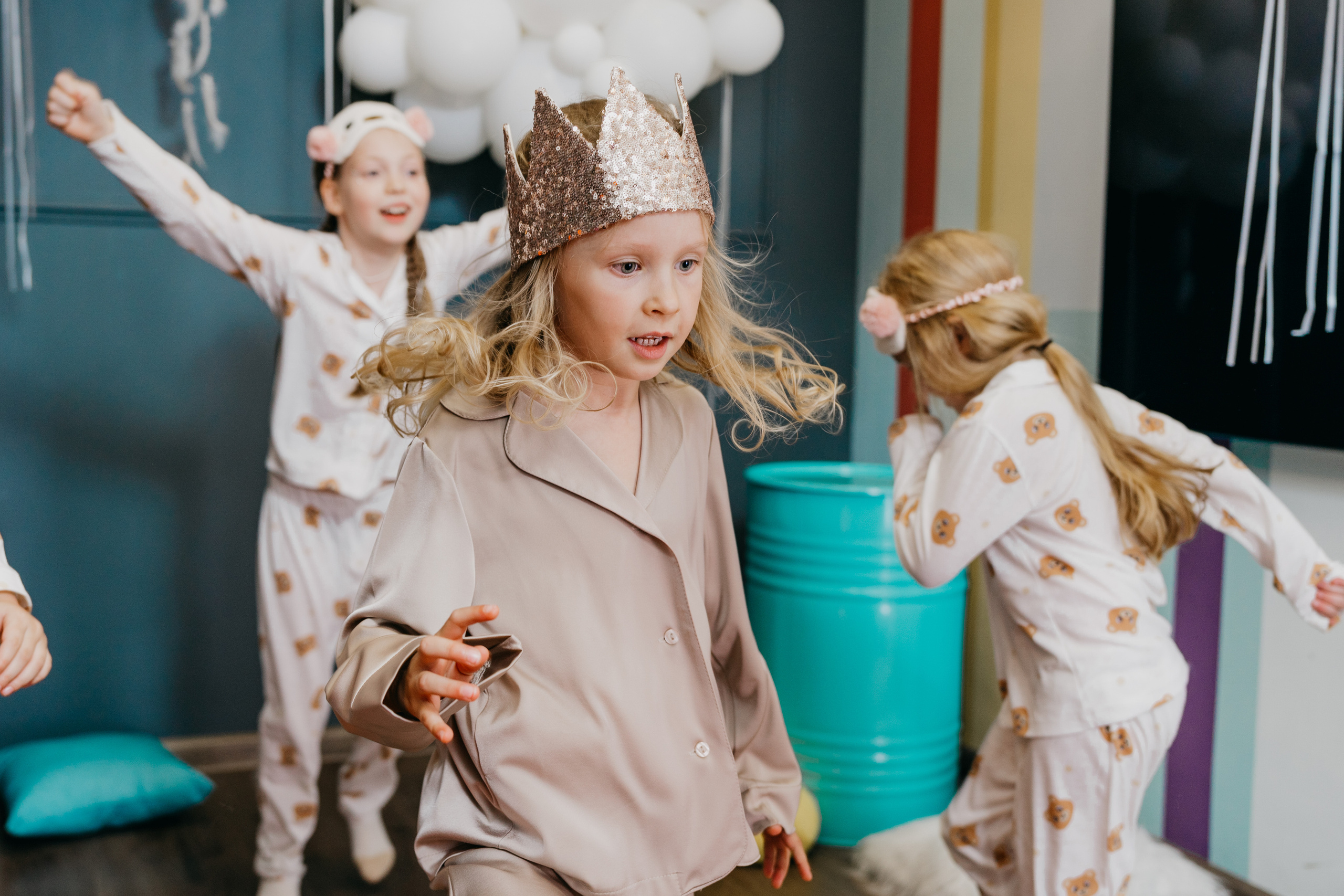 Пижамная вечеринка, Веронике 6 лет. Фотограф Никита Комаров