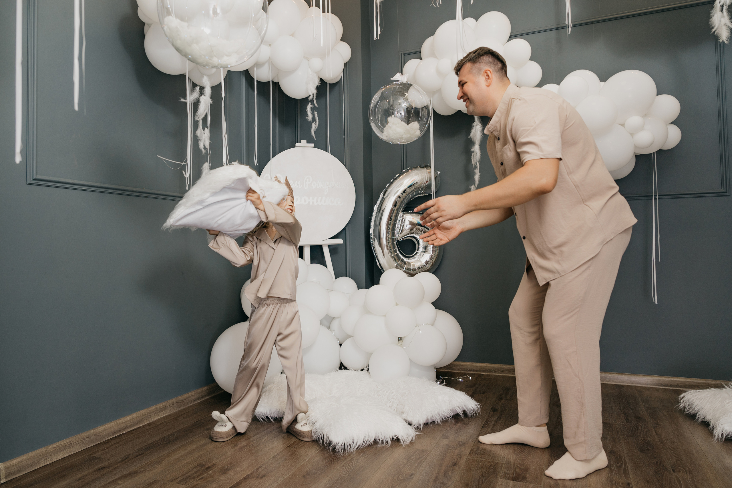 Пижамная вечеринка, Веронике 6 лет. Фотограф Никита Комаров