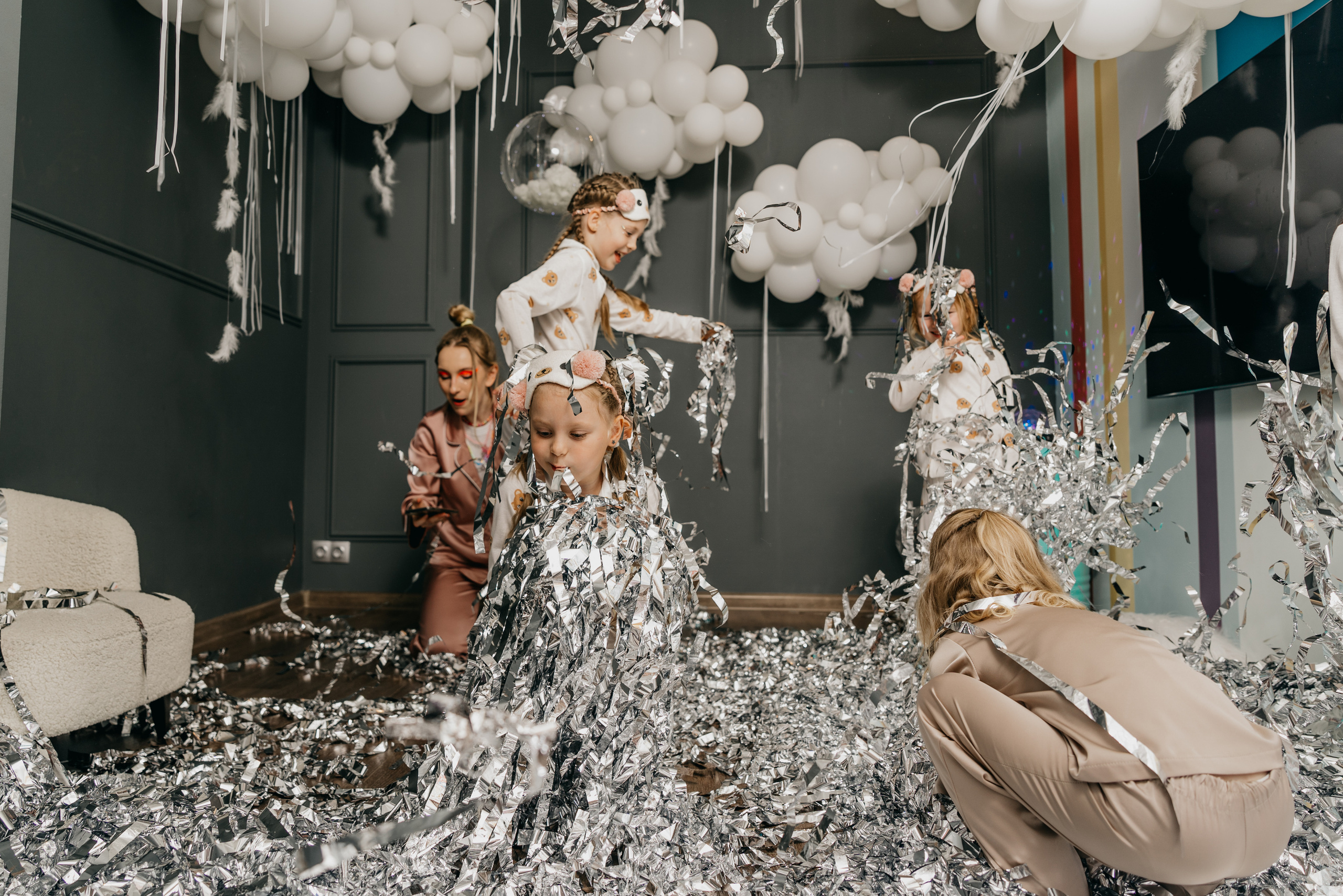 Пижамная вечеринка, Веронике 6 лет. Фотограф Никита Комаров