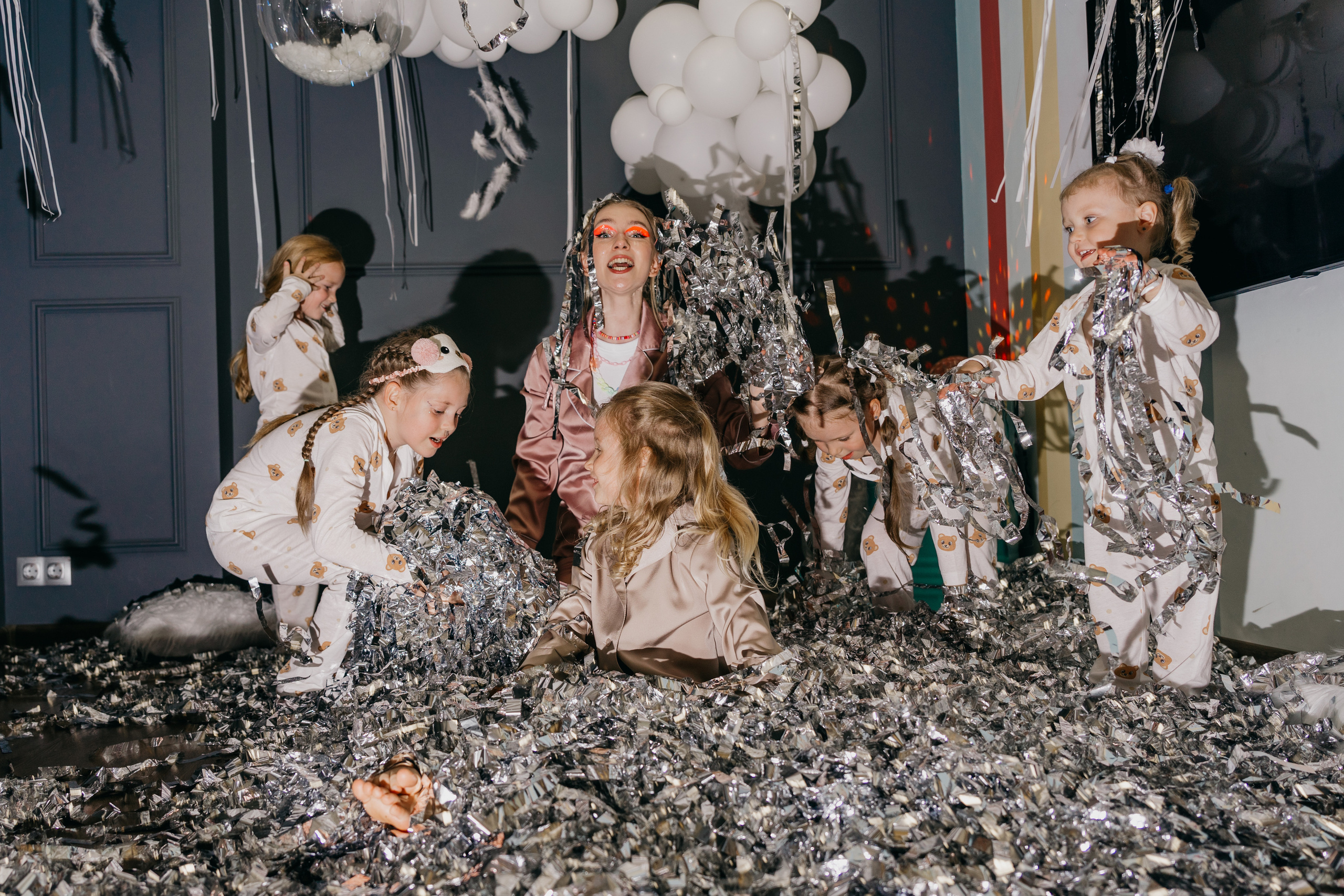 Пижамная вечеринка, Веронике 6 лет. Фотограф Никита Комаров