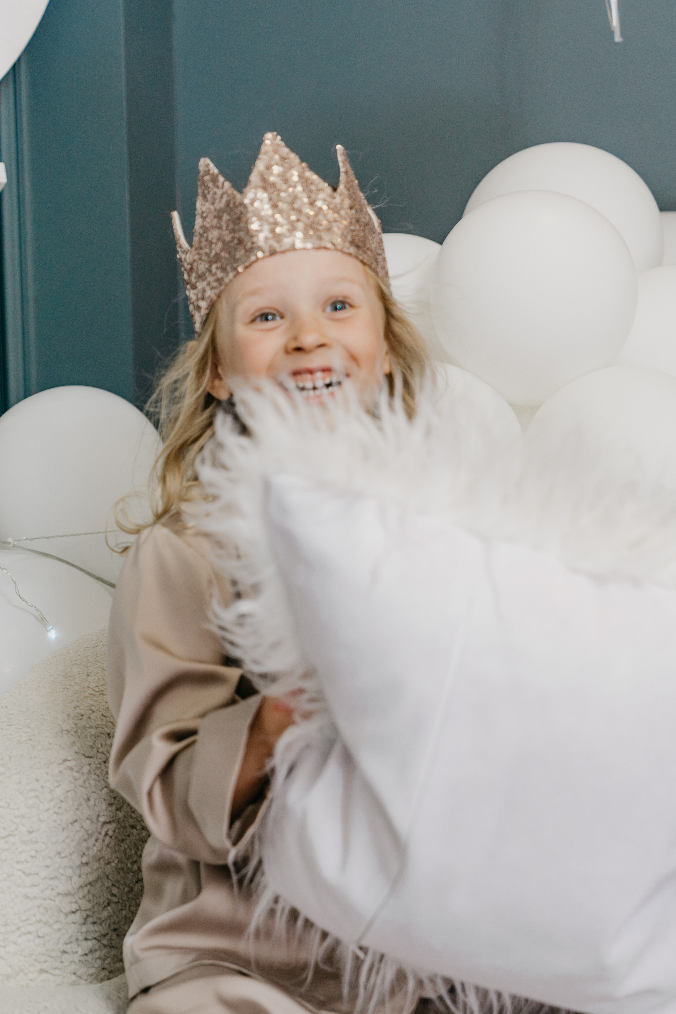 Пижамная вечеринка, Веронике 6 лет. Фотограф Никита Комаров