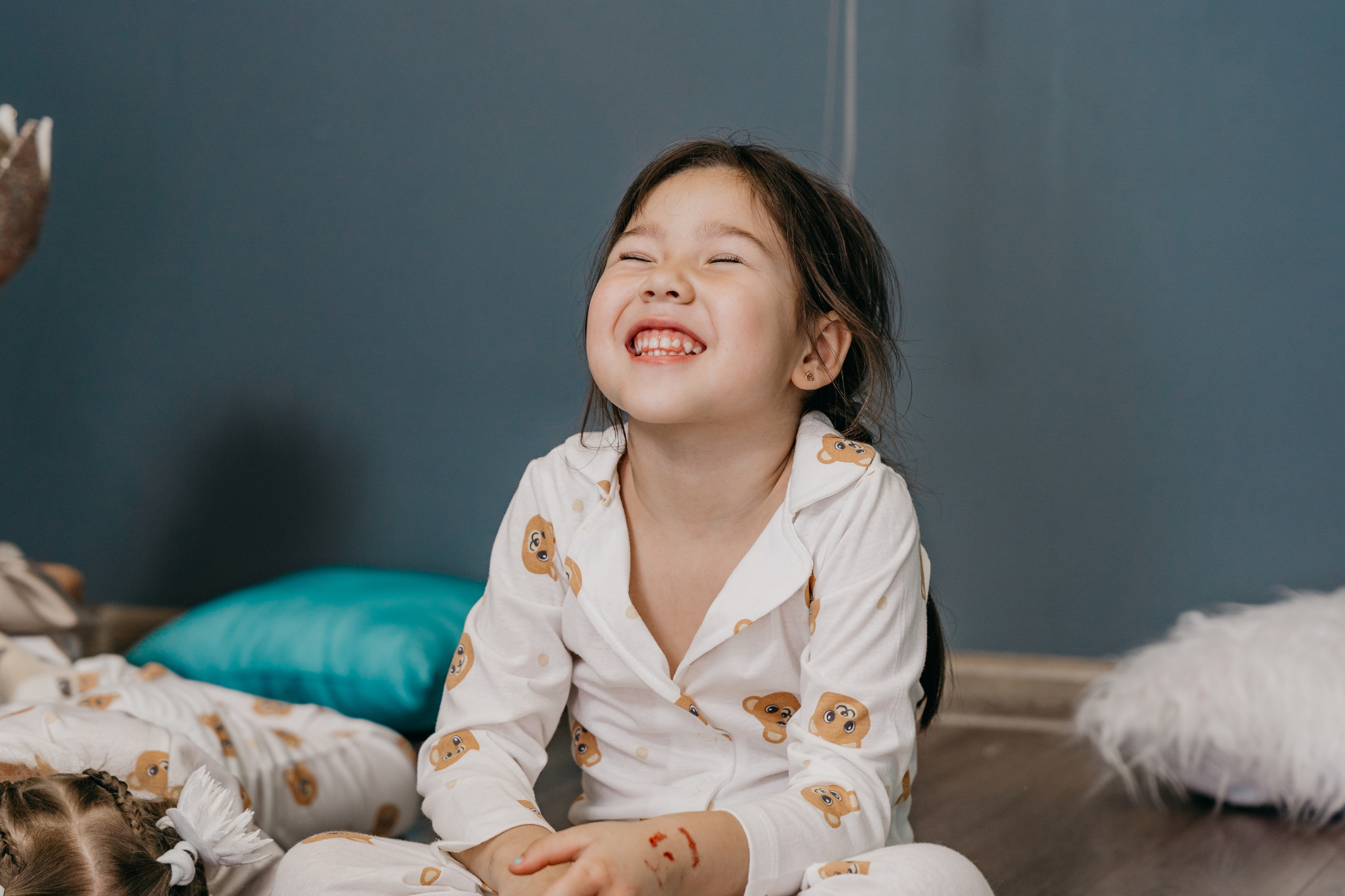 Пижамная вечеринка, Веронике 6 лет. Фотограф Никита Комаров