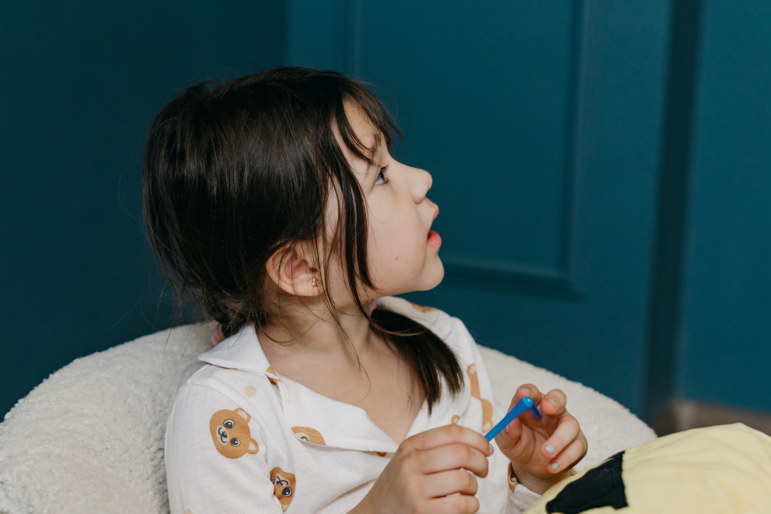 Пижамная вечеринка, Веронике 6 лет. Фотограф Никита Комаров