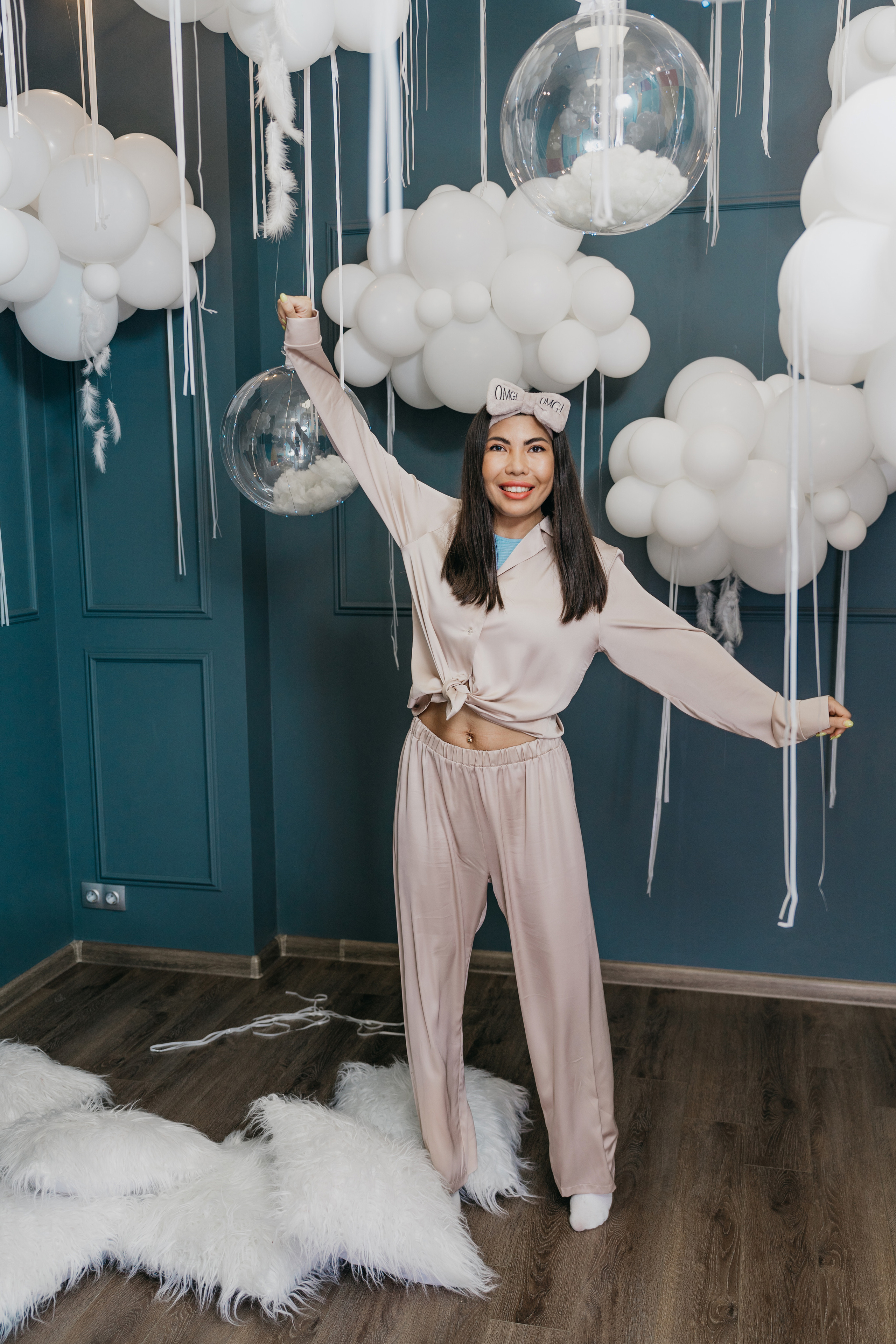 Пижамная вечеринка, Веронике 6 лет. Фотограф Никита Комаров