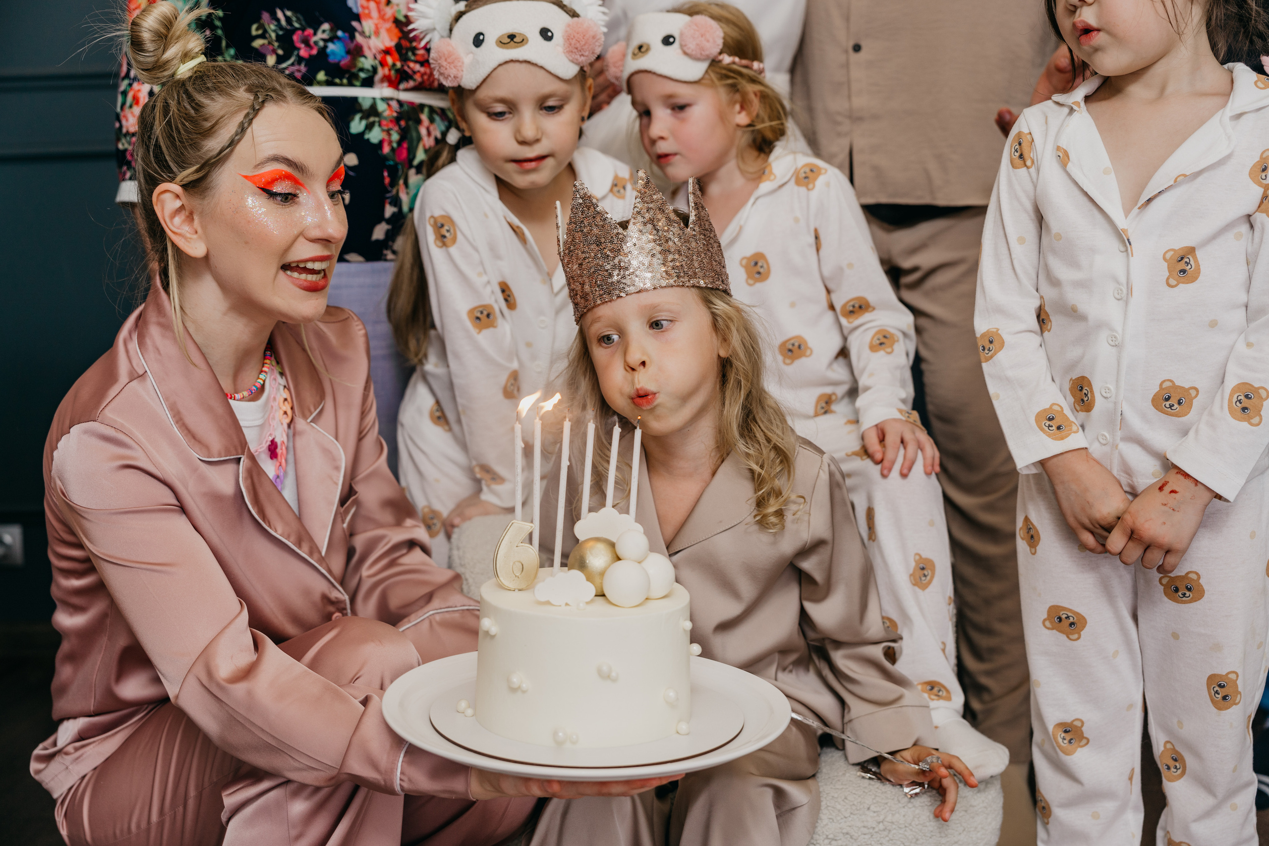 Пижамная вечеринка, Веронике 6 лет. Фотограф Никита Комаров