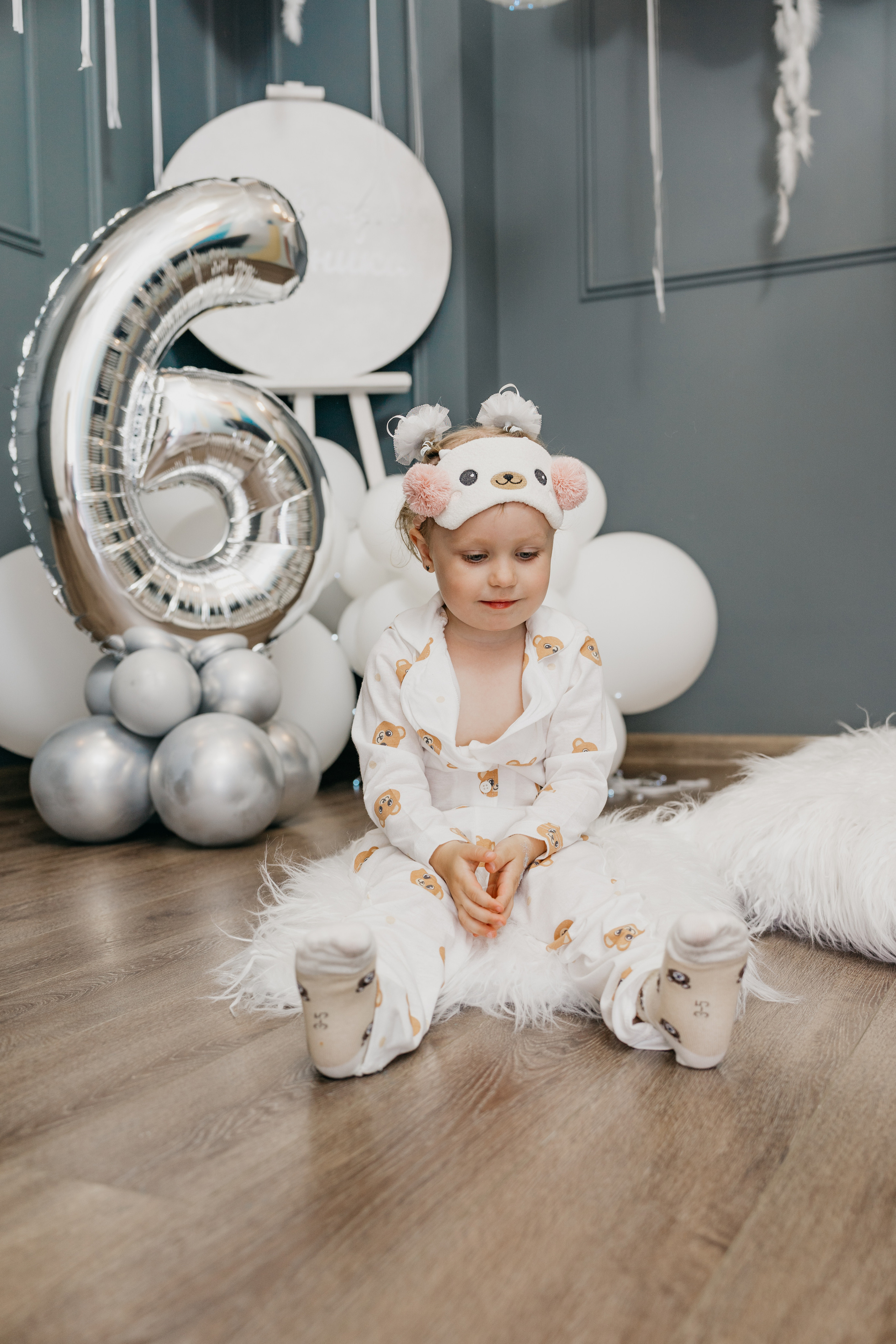 Пижамная вечеринка, Веронике 6 лет. Фотограф Никита Комаров