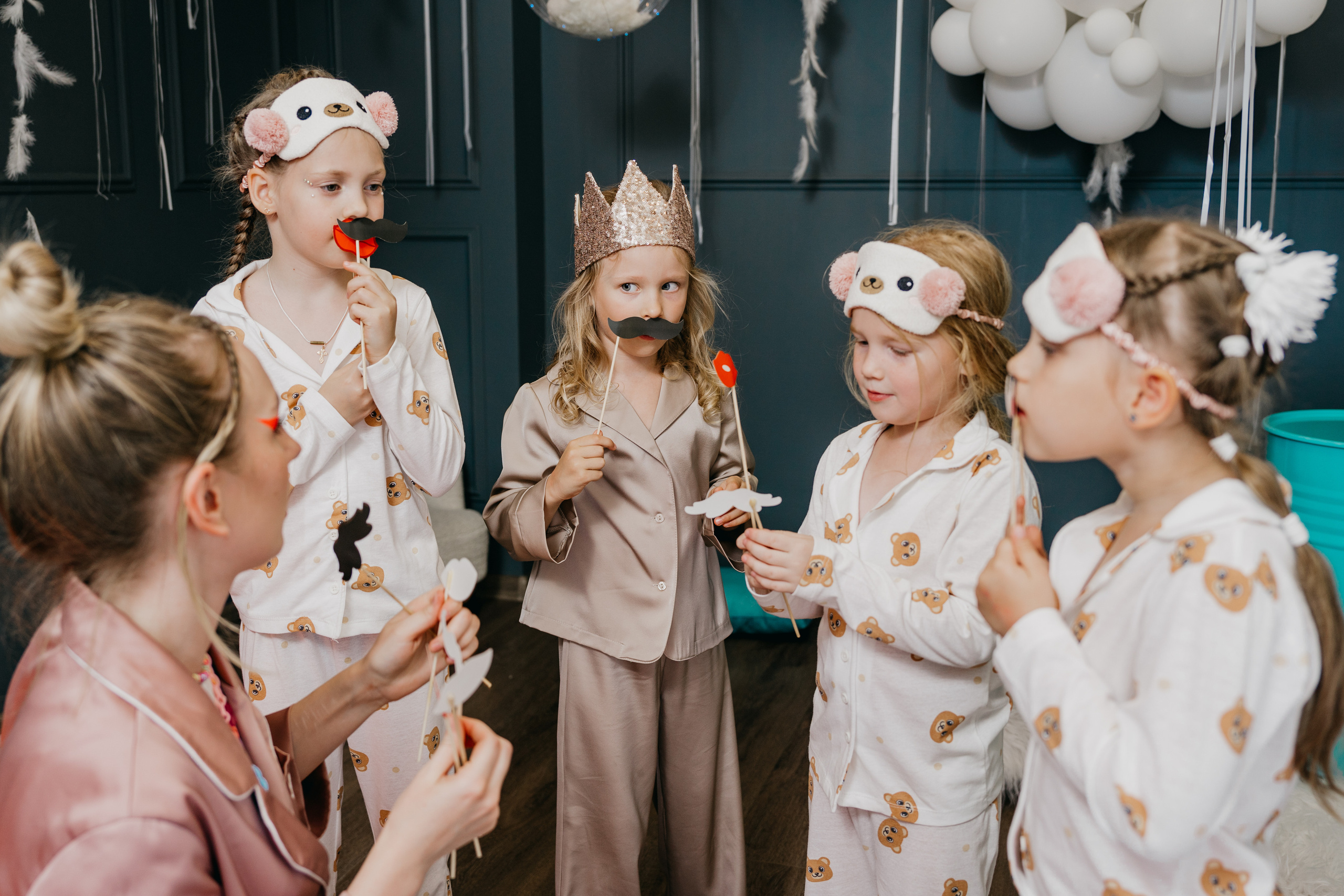 Пижамная вечеринка, Веронике 6 лет. Фотограф Никита Комаров