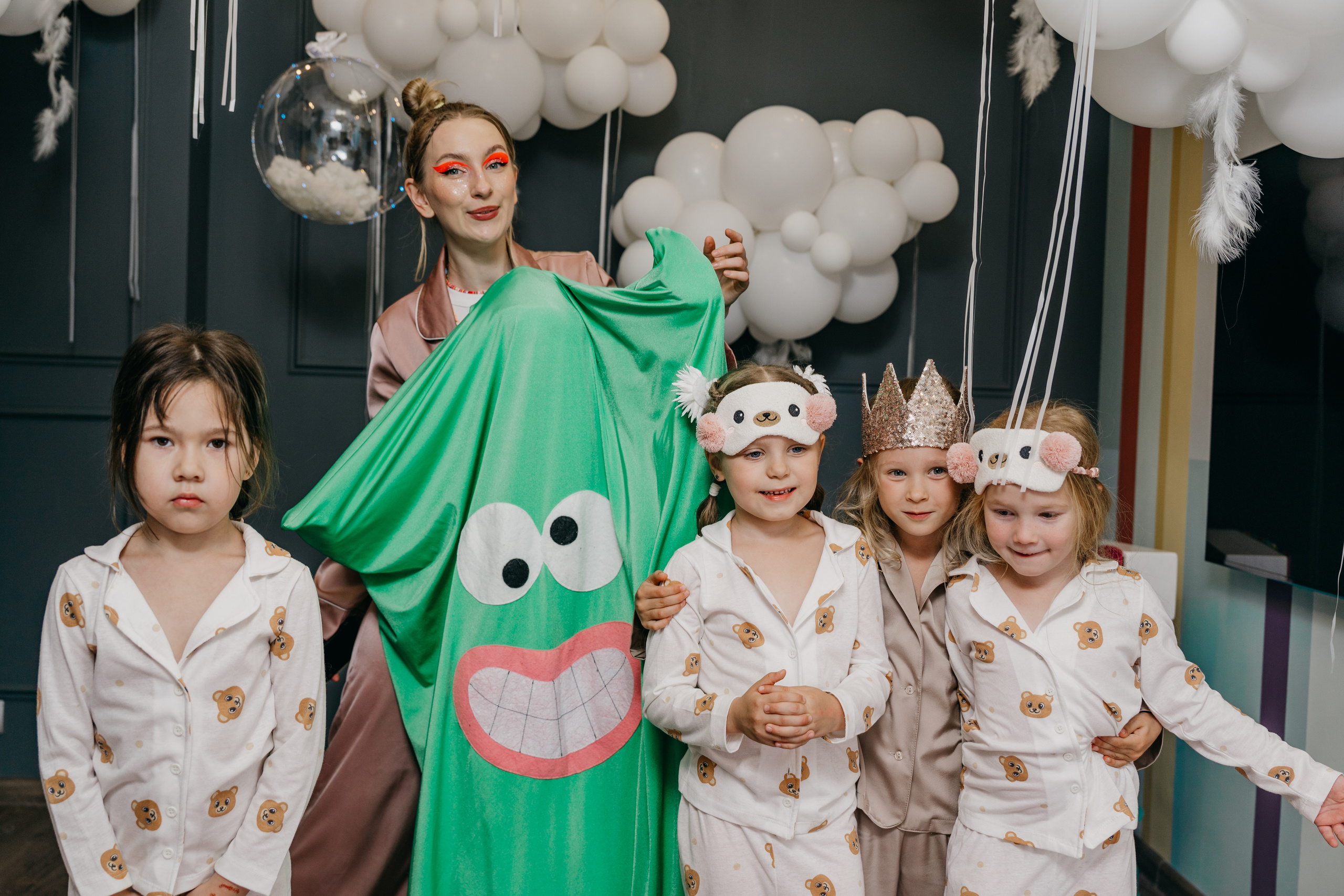 Пижамная вечеринка, Веронике 6 лет. Фотограф Никита Комаров