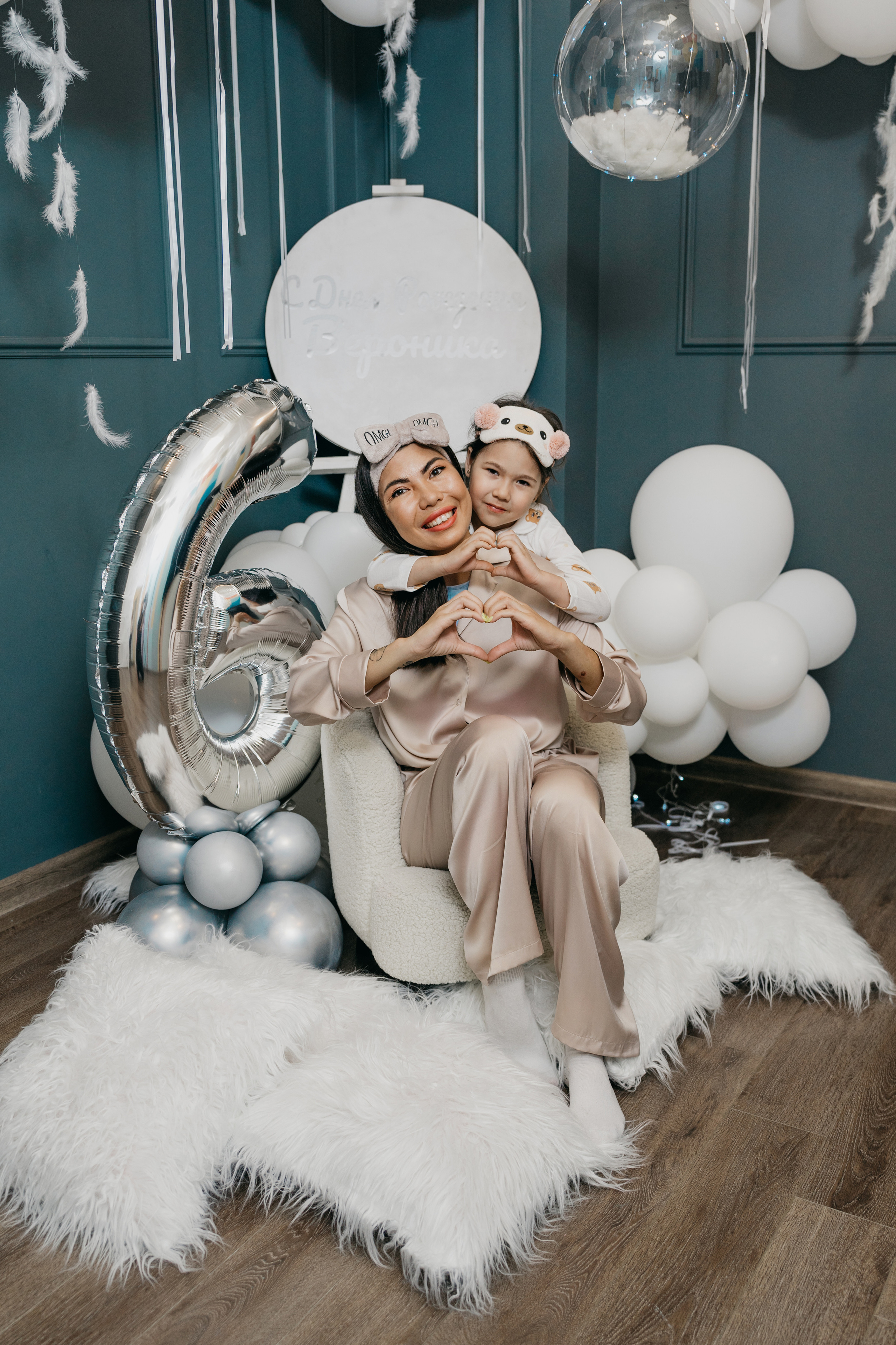 Пижамная вечеринка, Веронике 6 лет. Фотограф Никита Комаров