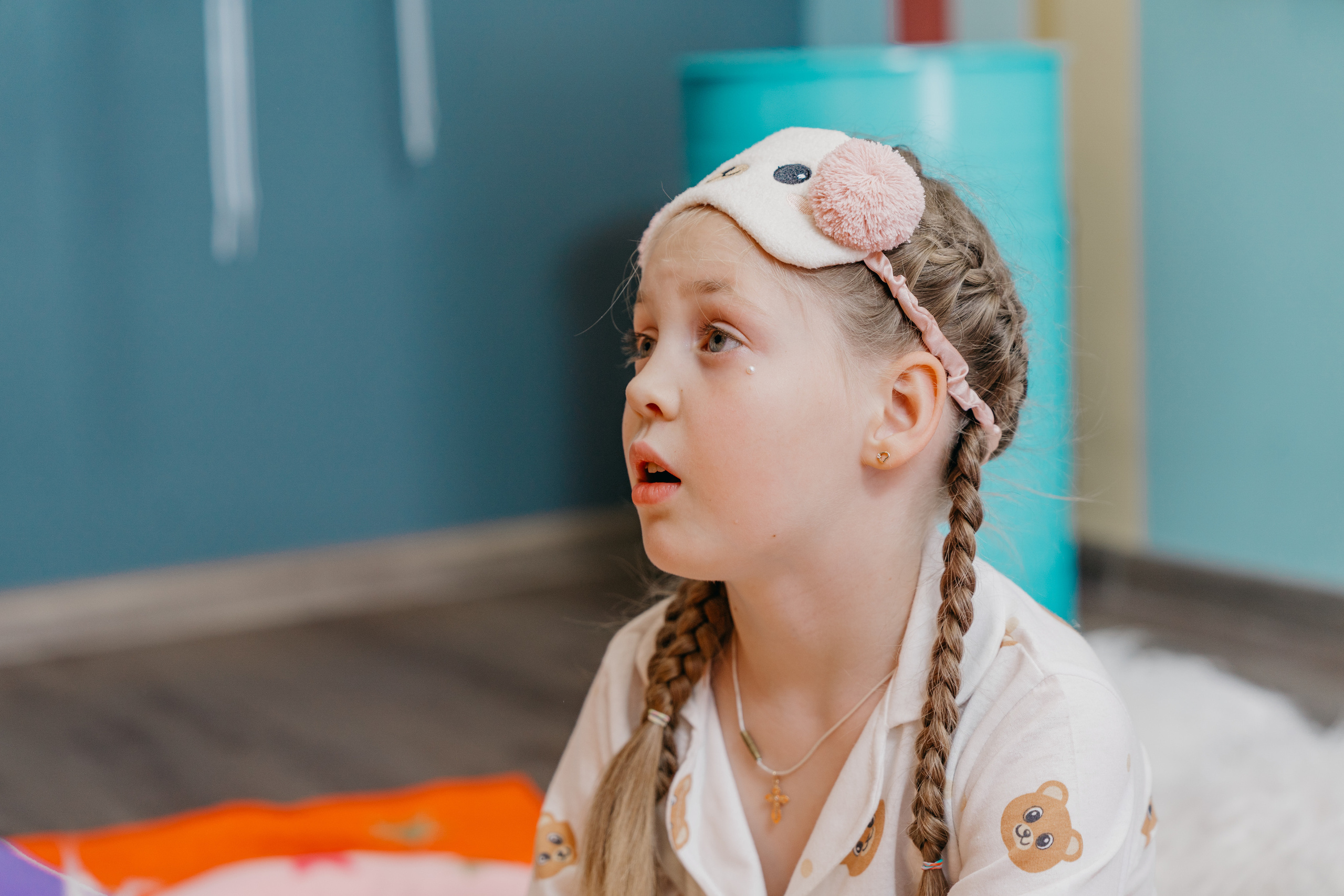 Пижамная вечеринка, Веронике 6 лет. Фотограф Никита Комаров