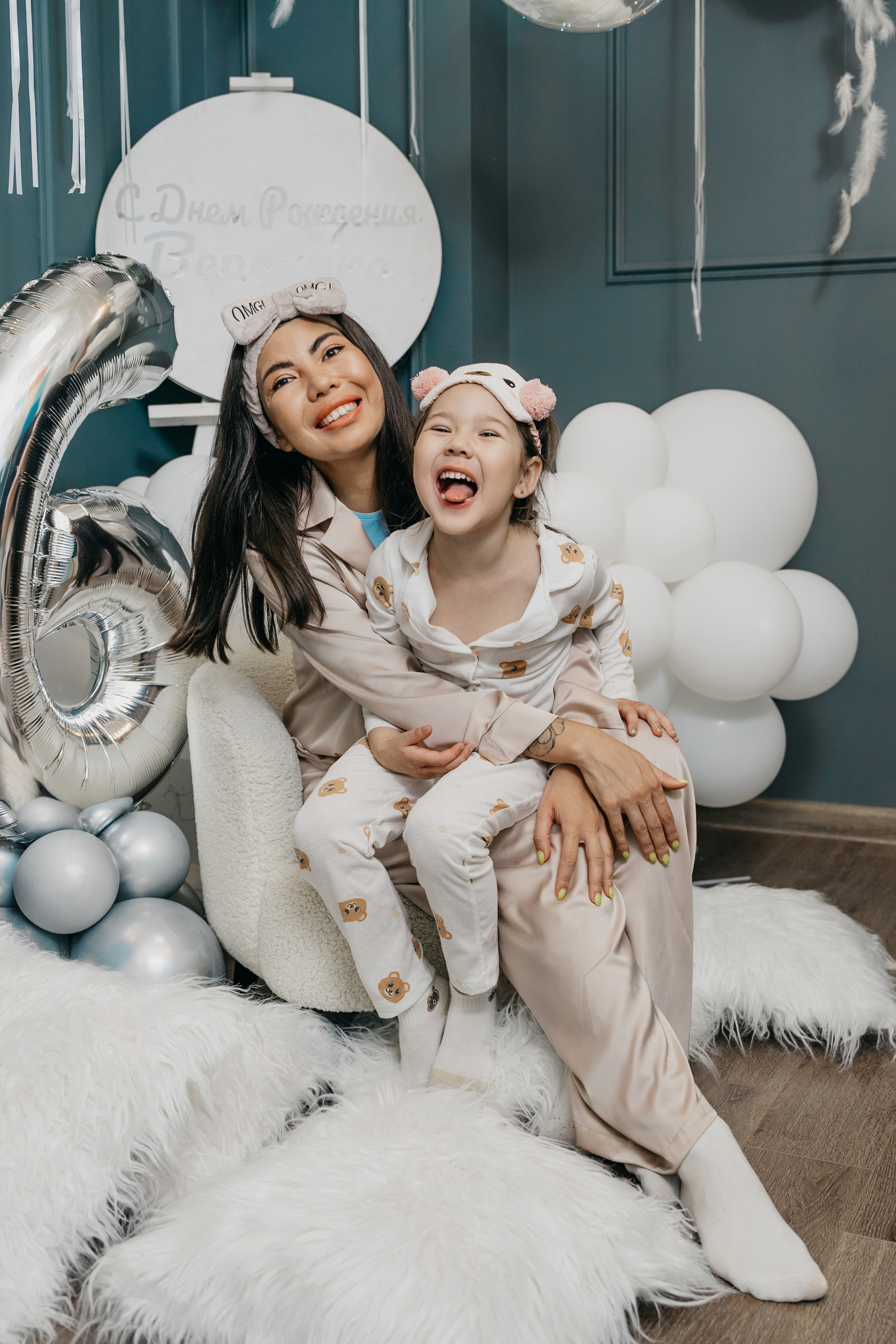 Пижамная вечеринка, Веронике 6 лет. Фотограф Никита Комаров