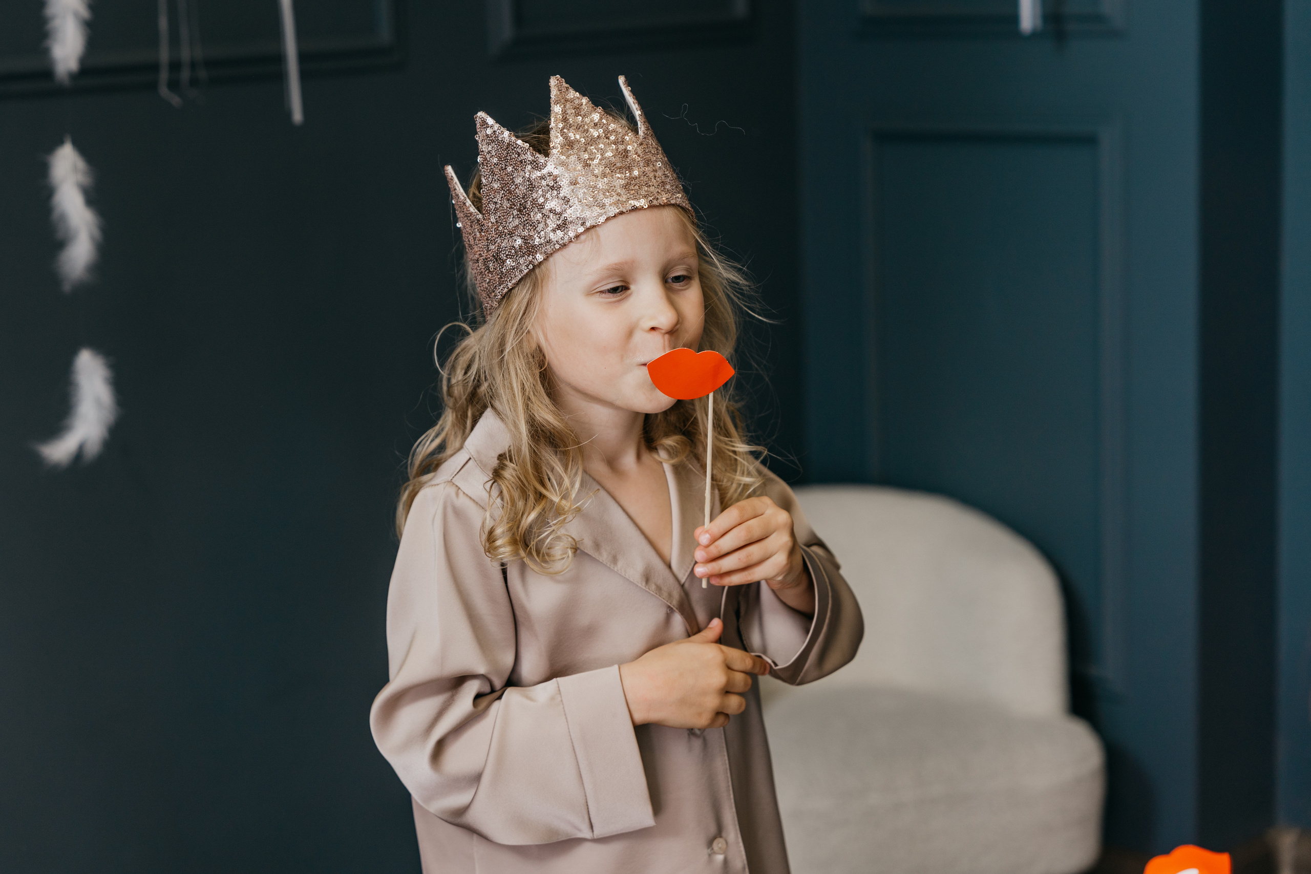 Пижамная вечеринка, Веронике 6 лет. Фотограф Никита Комаров