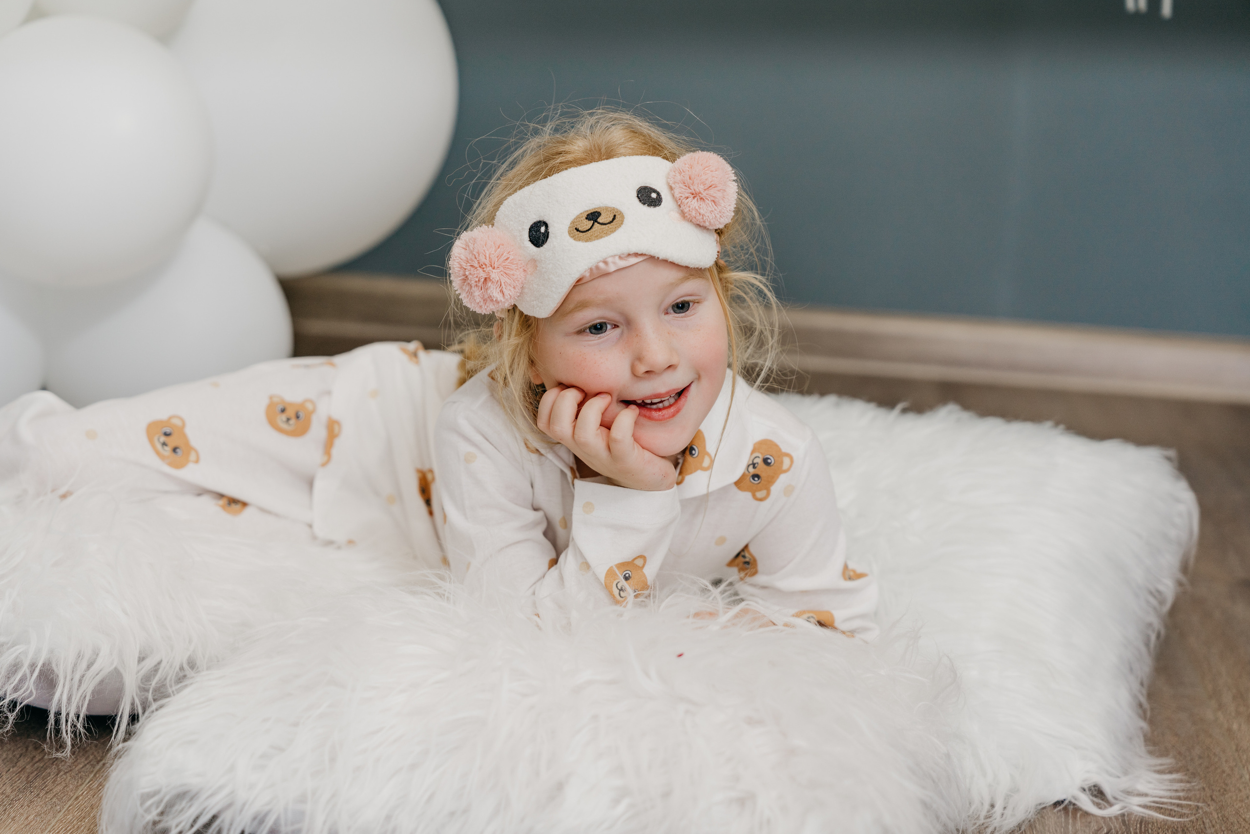 Пижамная вечеринка, Веронике 6 лет. Фотограф Никита Комаров