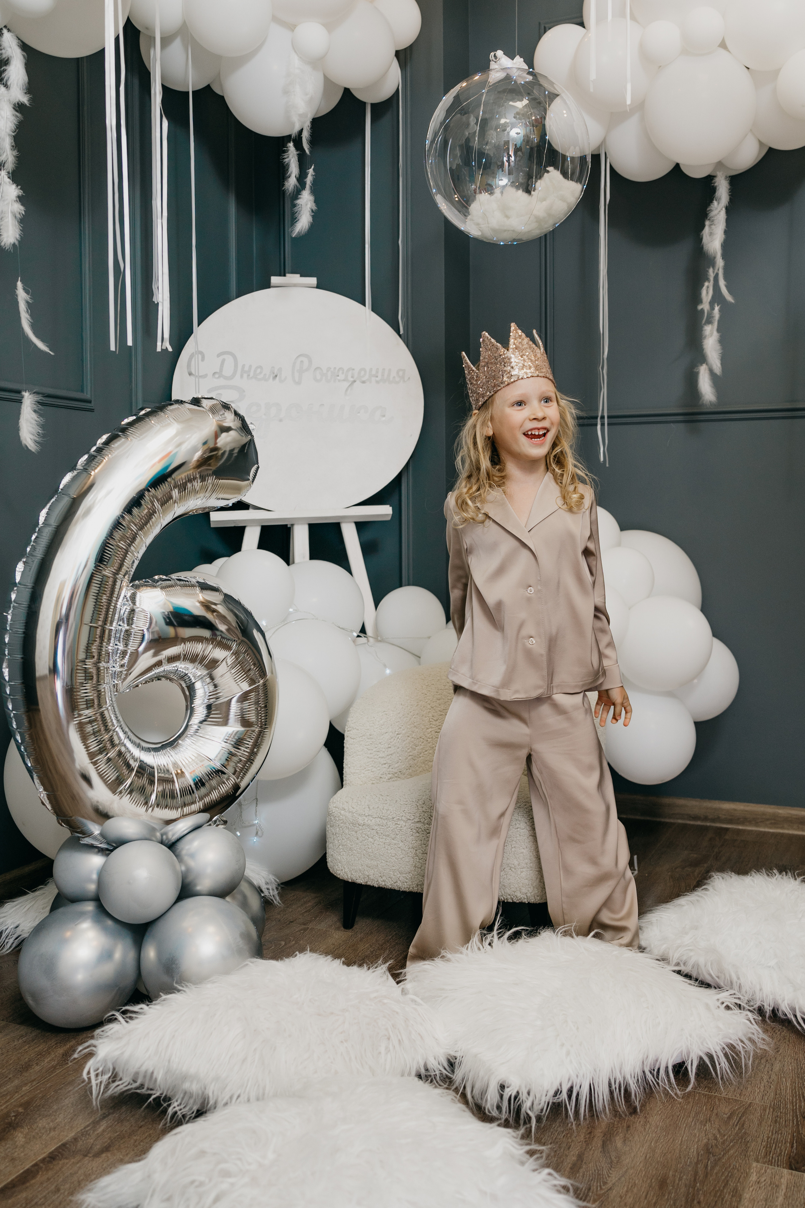 Пижамная вечеринка, Веронике 6 лет. Фотограф Никита Комаров