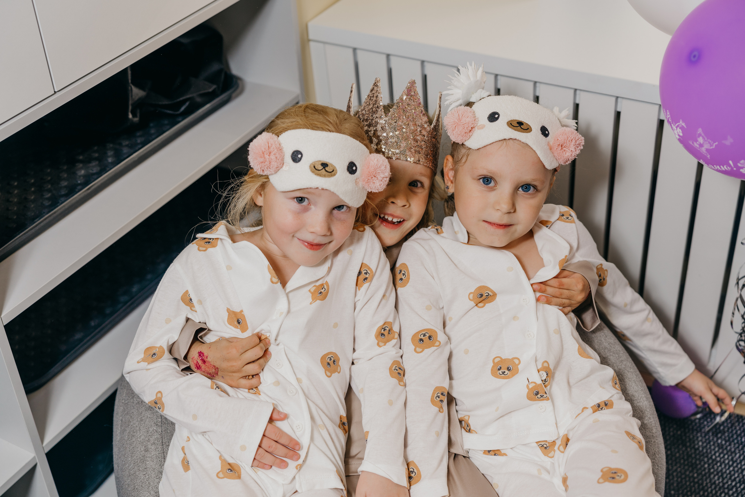 Пижамная вечеринка, Веронике 6 лет. Фотограф Никита Комаров