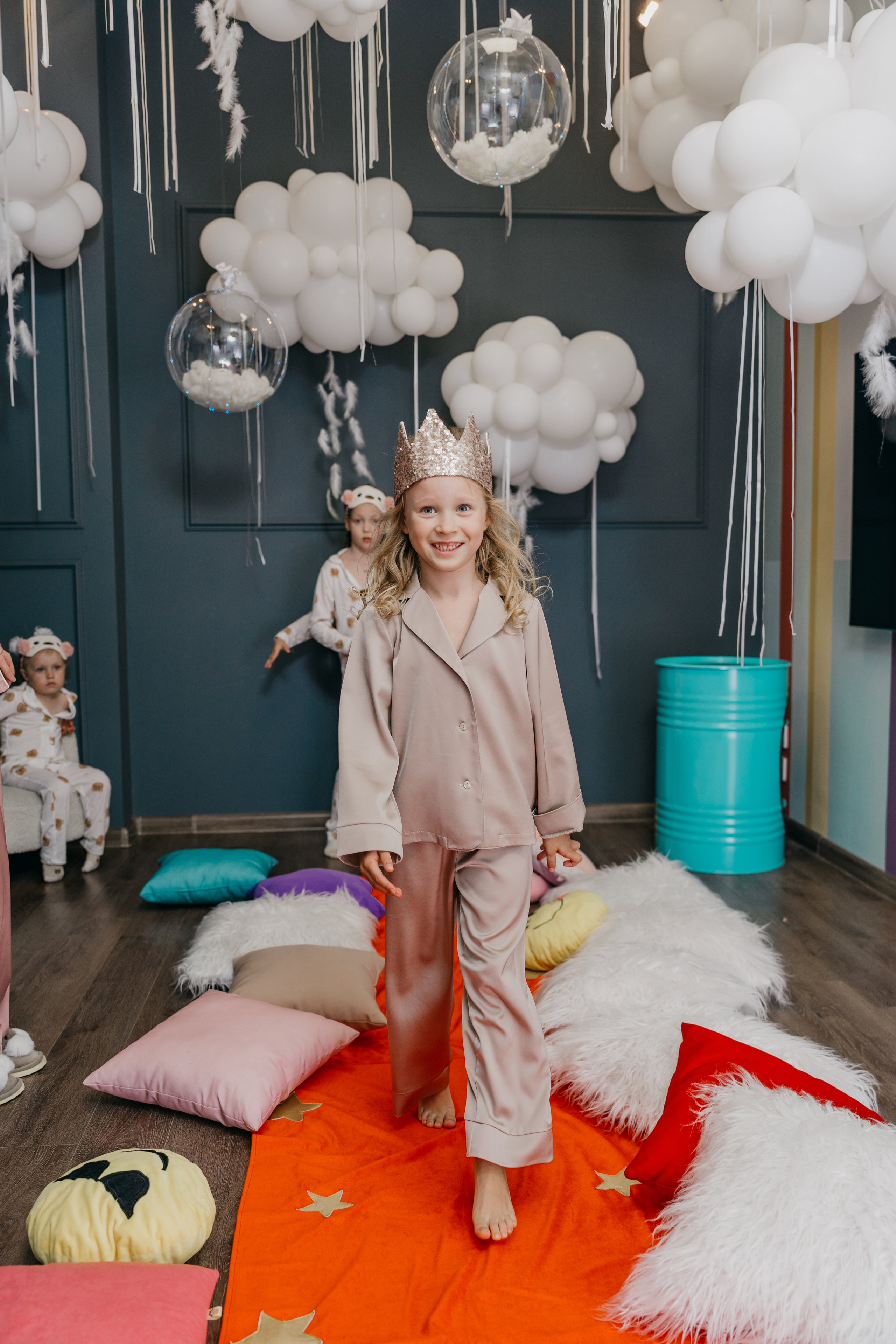 Пижамная вечеринка, Веронике 6 лет. Фотограф Никита Комаров