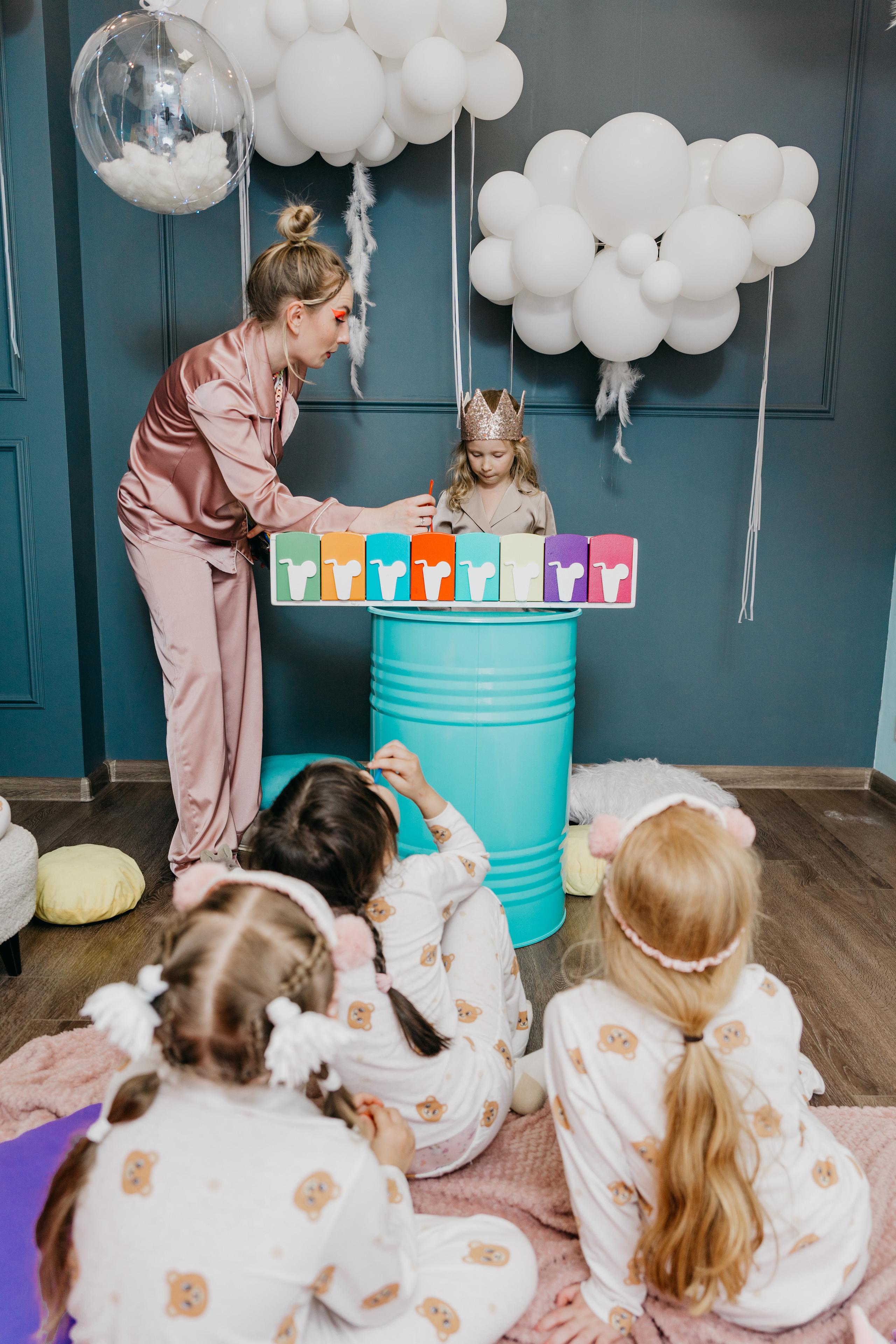 Пижамная вечеринка, Веронике 6 лет. Фотограф Никита Комаров