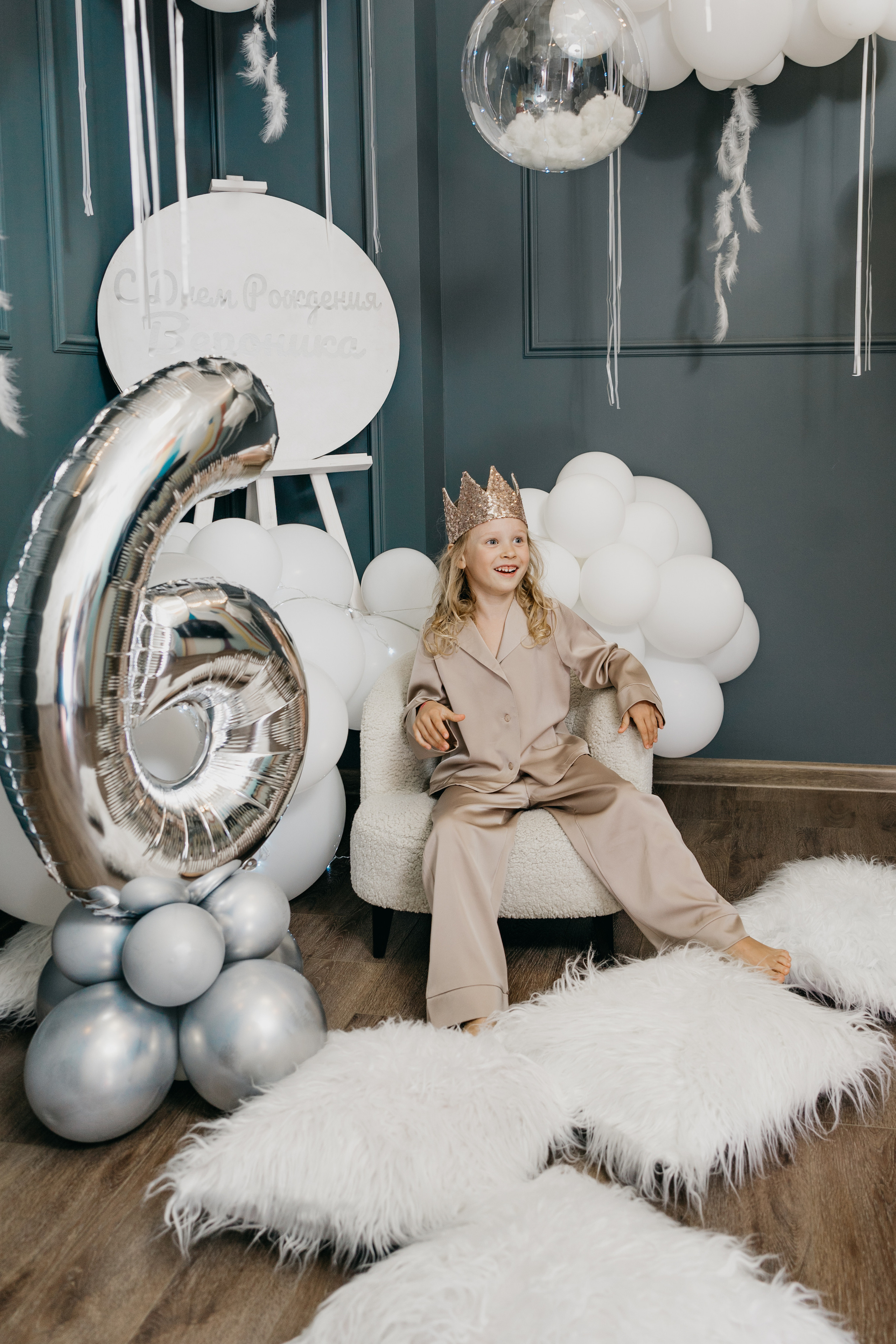 Пижамная вечеринка, Веронике 6 лет. Фотограф Никита Комаров