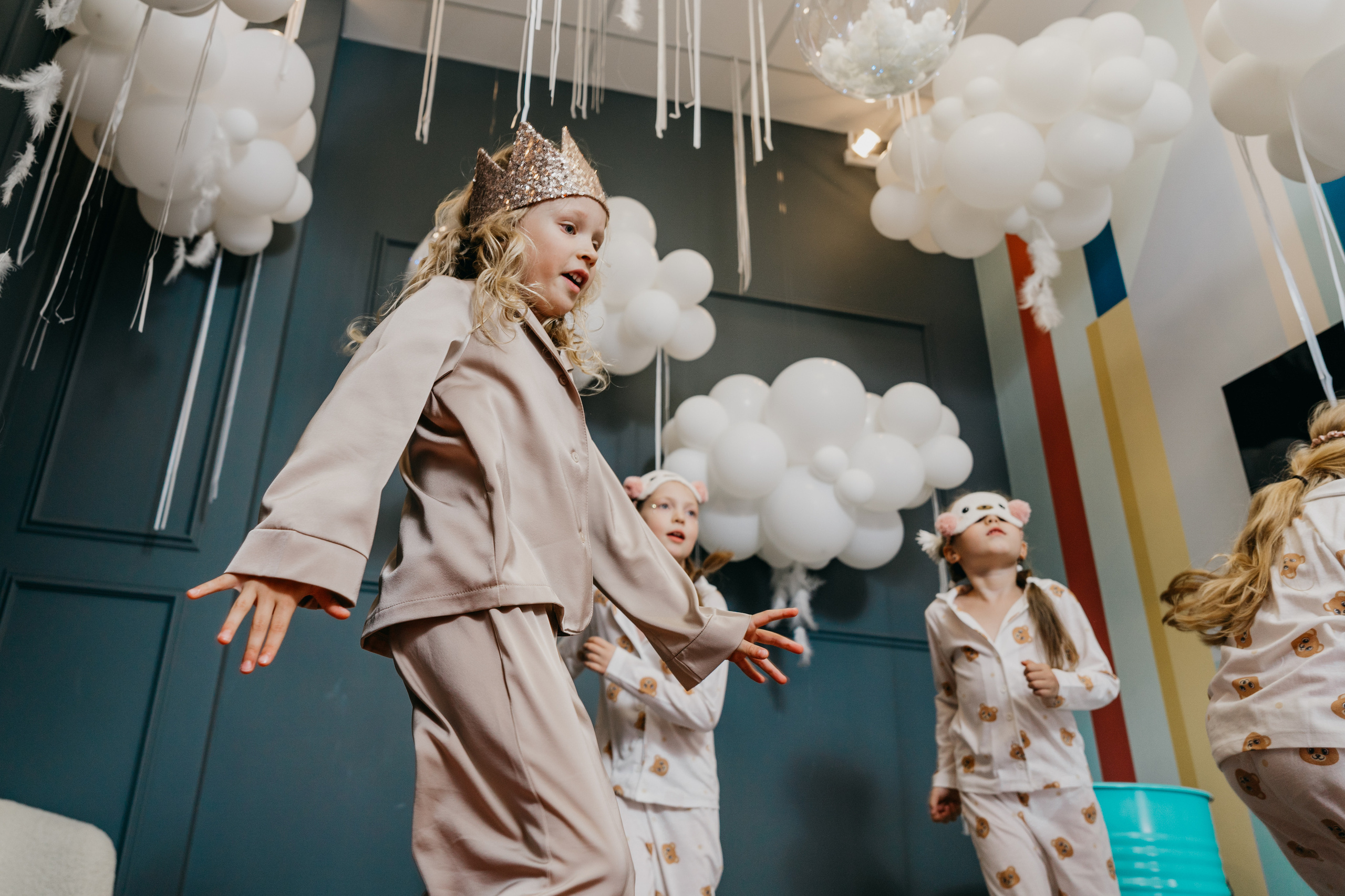 Пижамная вечеринка, Веронике 6 лет. Фотограф Никита Комаров