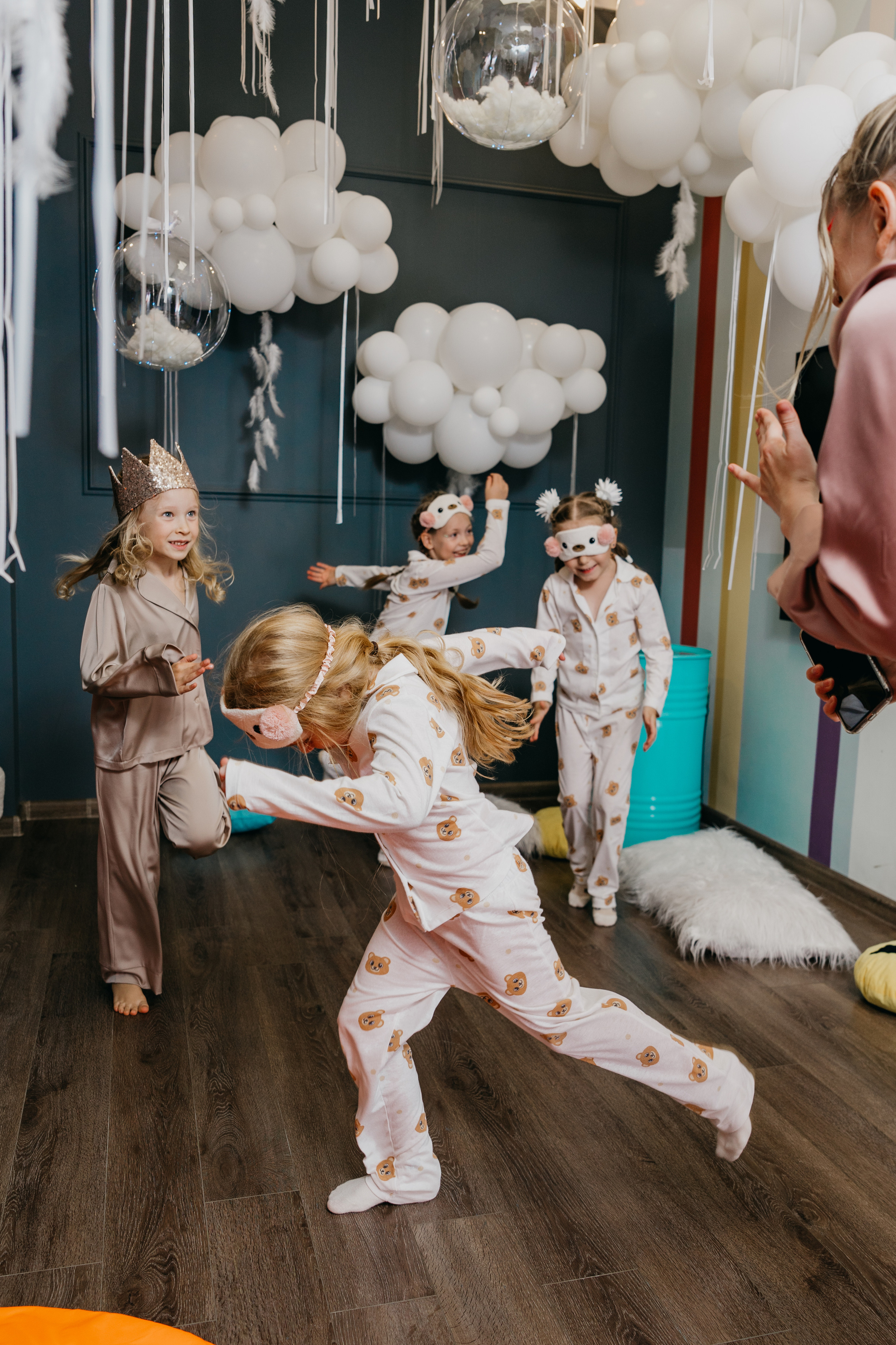 Пижамная вечеринка, Веронике 6 лет. Фотограф Никита Комаров