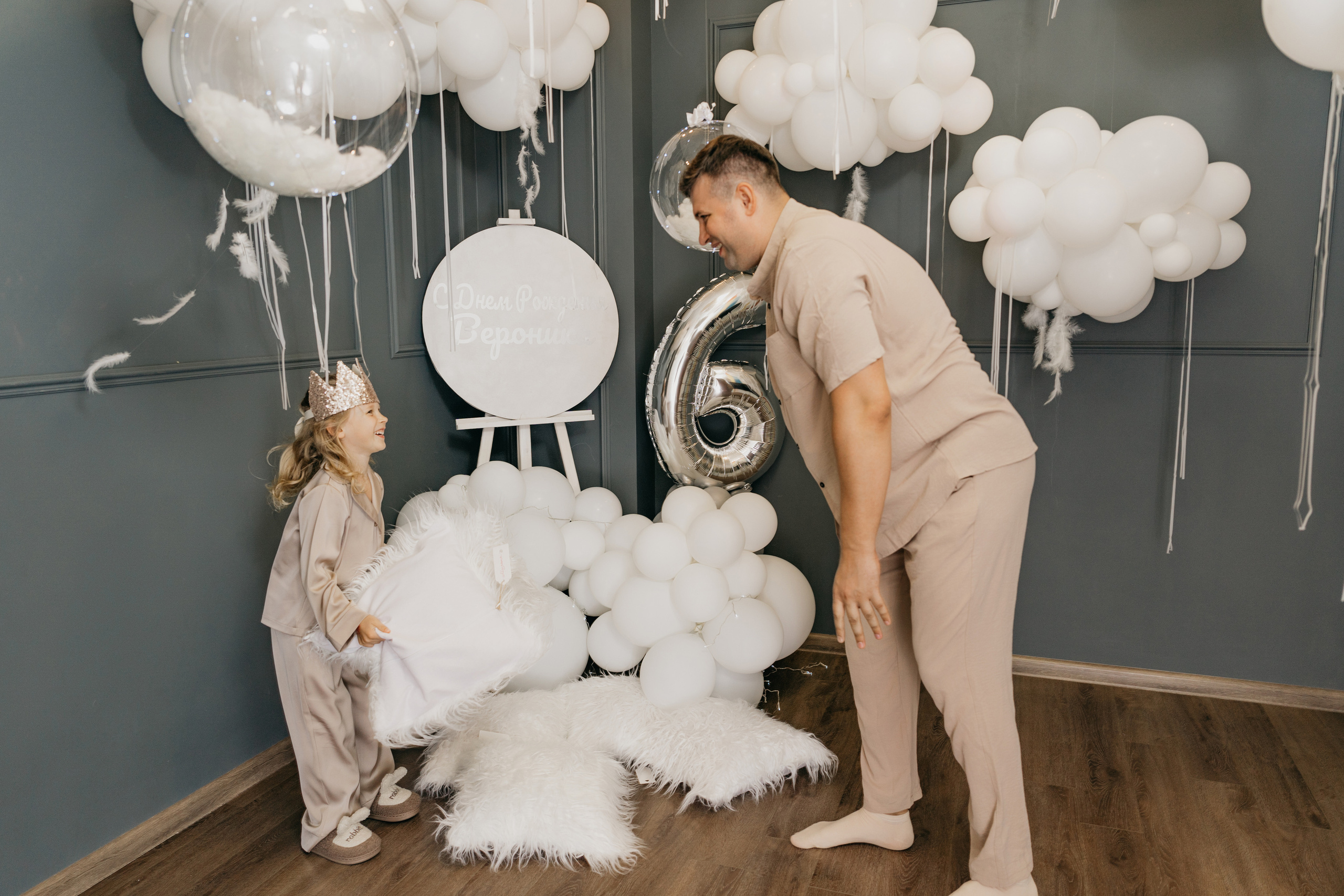 Пижамная вечеринка, Веронике 6 лет. Фотограф Никита Комаров