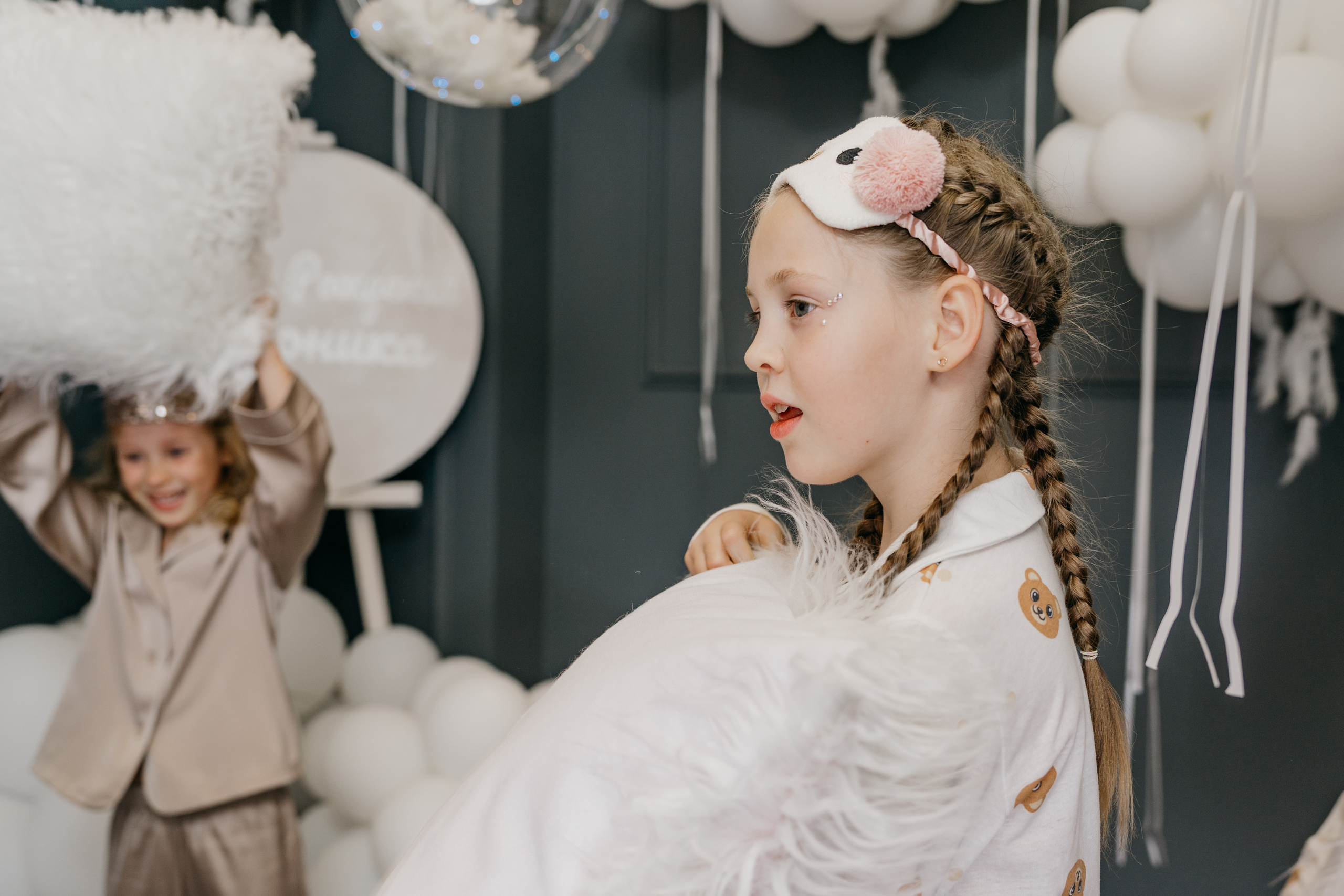 Пижамная вечеринка, Веронике 6 лет. Фотограф Никита Комаров