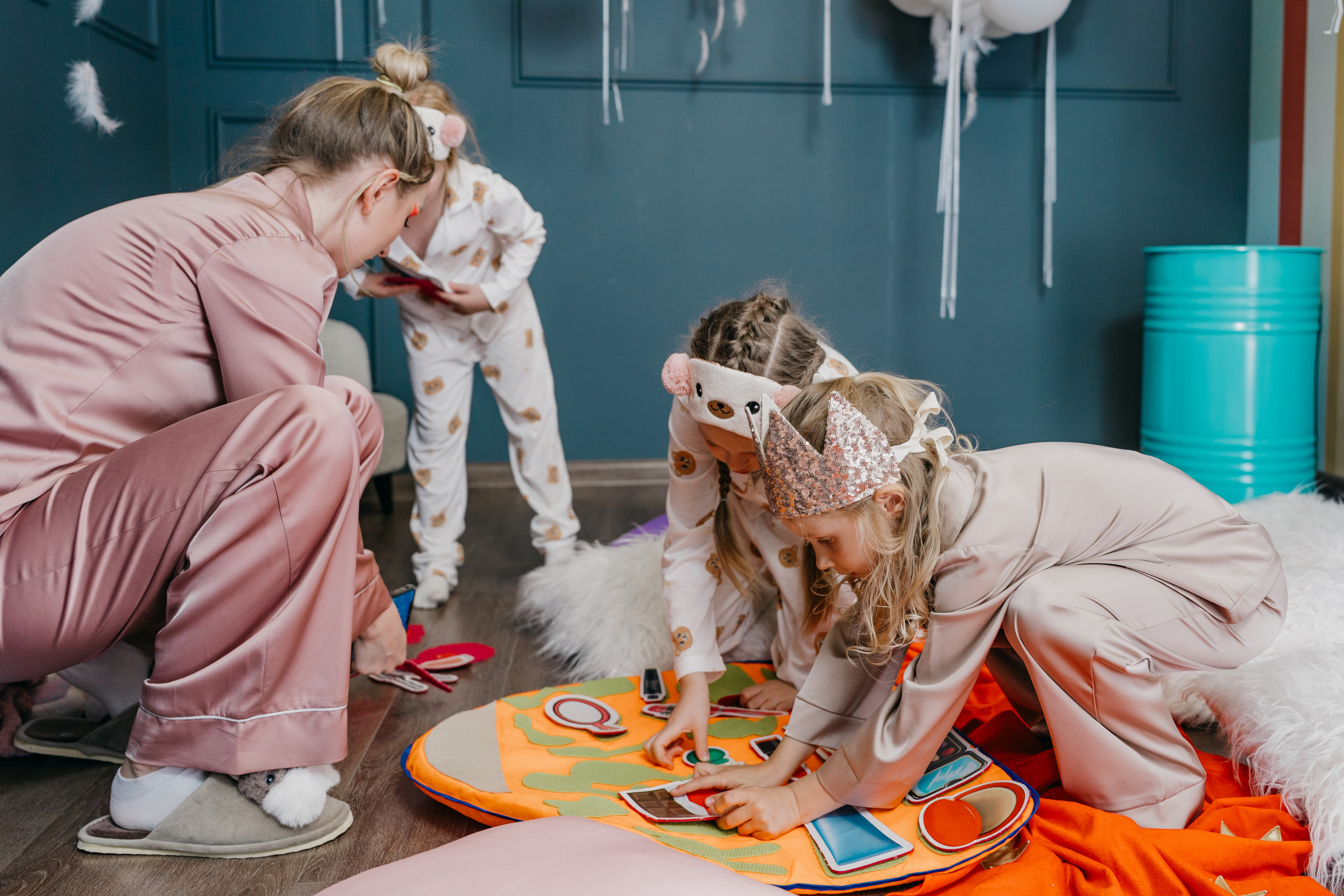 Пижамная вечеринка, Веронике 6 лет. Фотограф Никита Комаров